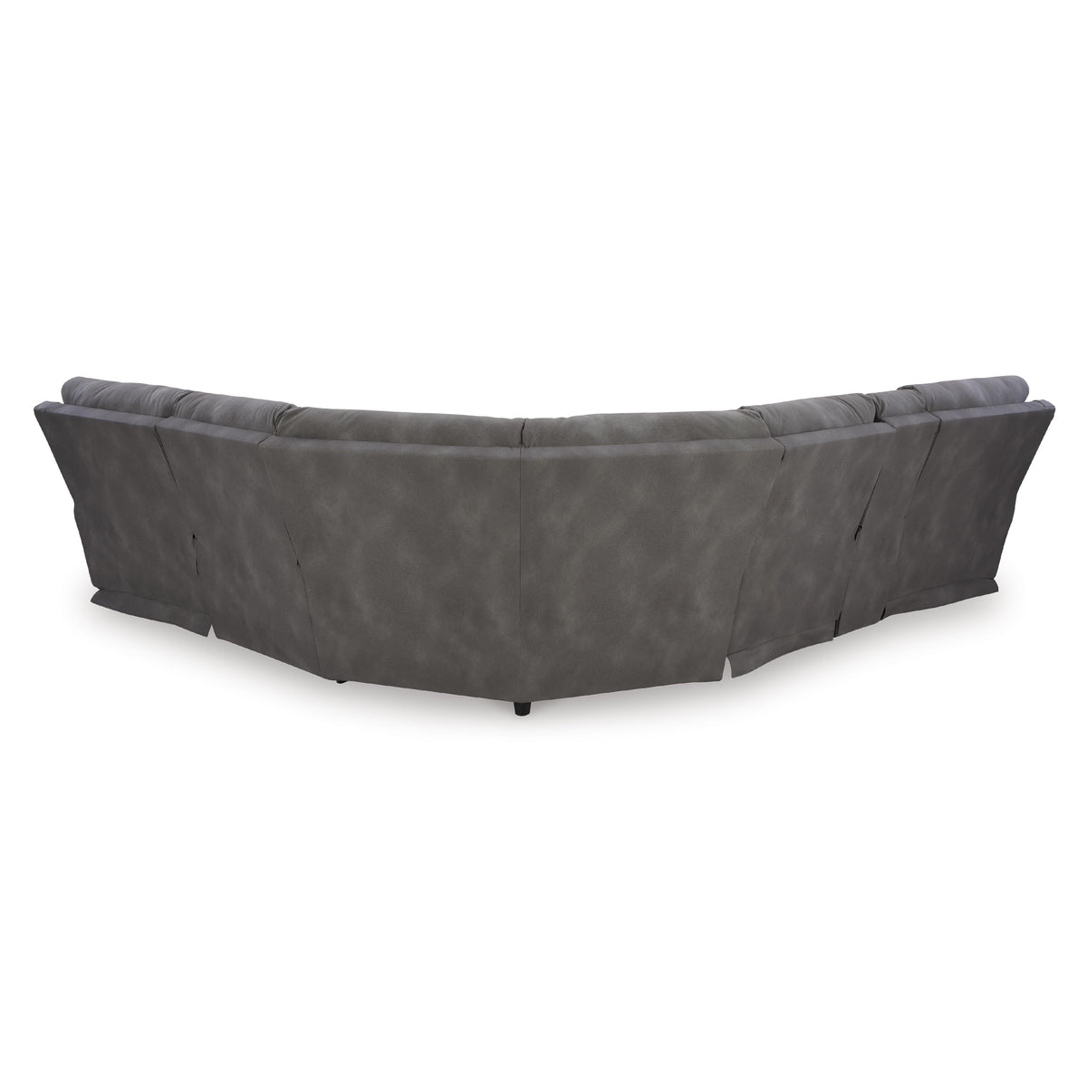  Manufacturer Color_Slate -- Signature Design by Ashley Next Gen DuraPella Power Reclining Leather Look 6 pc Sectional IMAGE 3