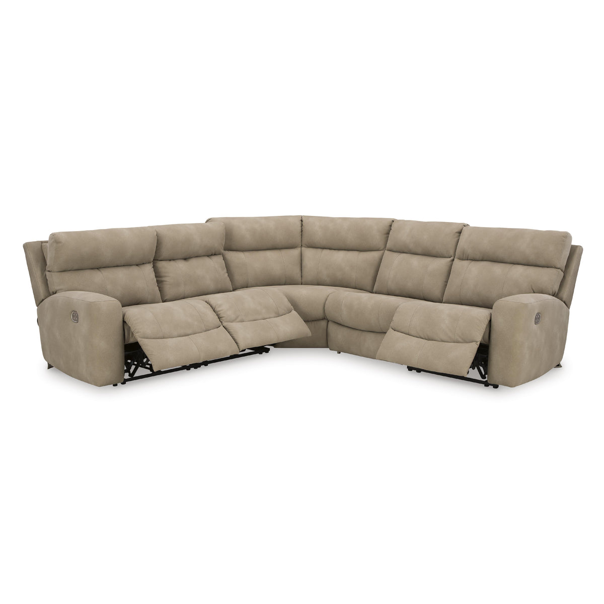  Manufacturer Color_Sand -- Next-Gen DuraPella 61004S6 5 pc Power Reclining Sectional IMAGE 2