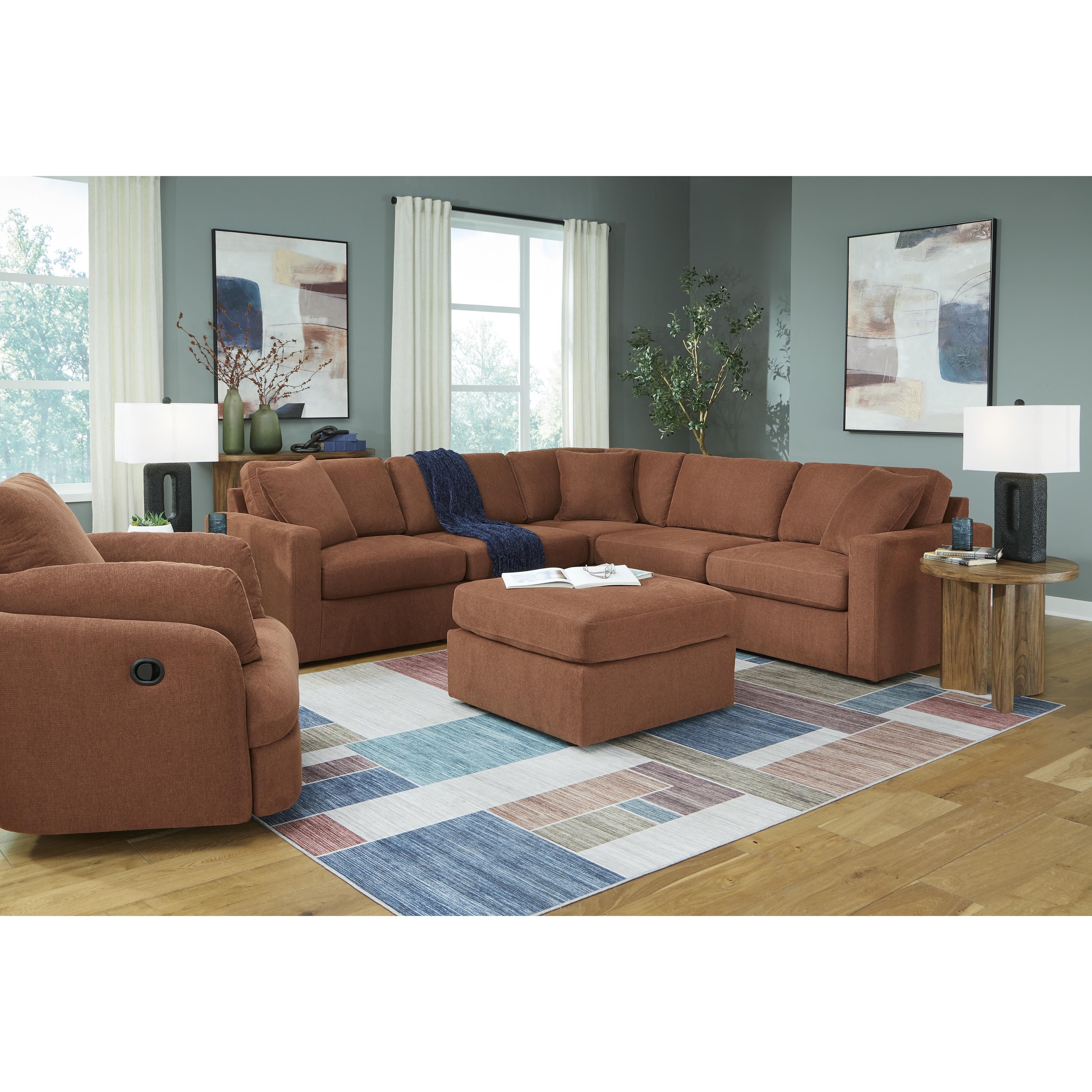  Manufacturer Color_Spice --  Modmax 9210208 Oversized Accent Ottoman IMAGE 12