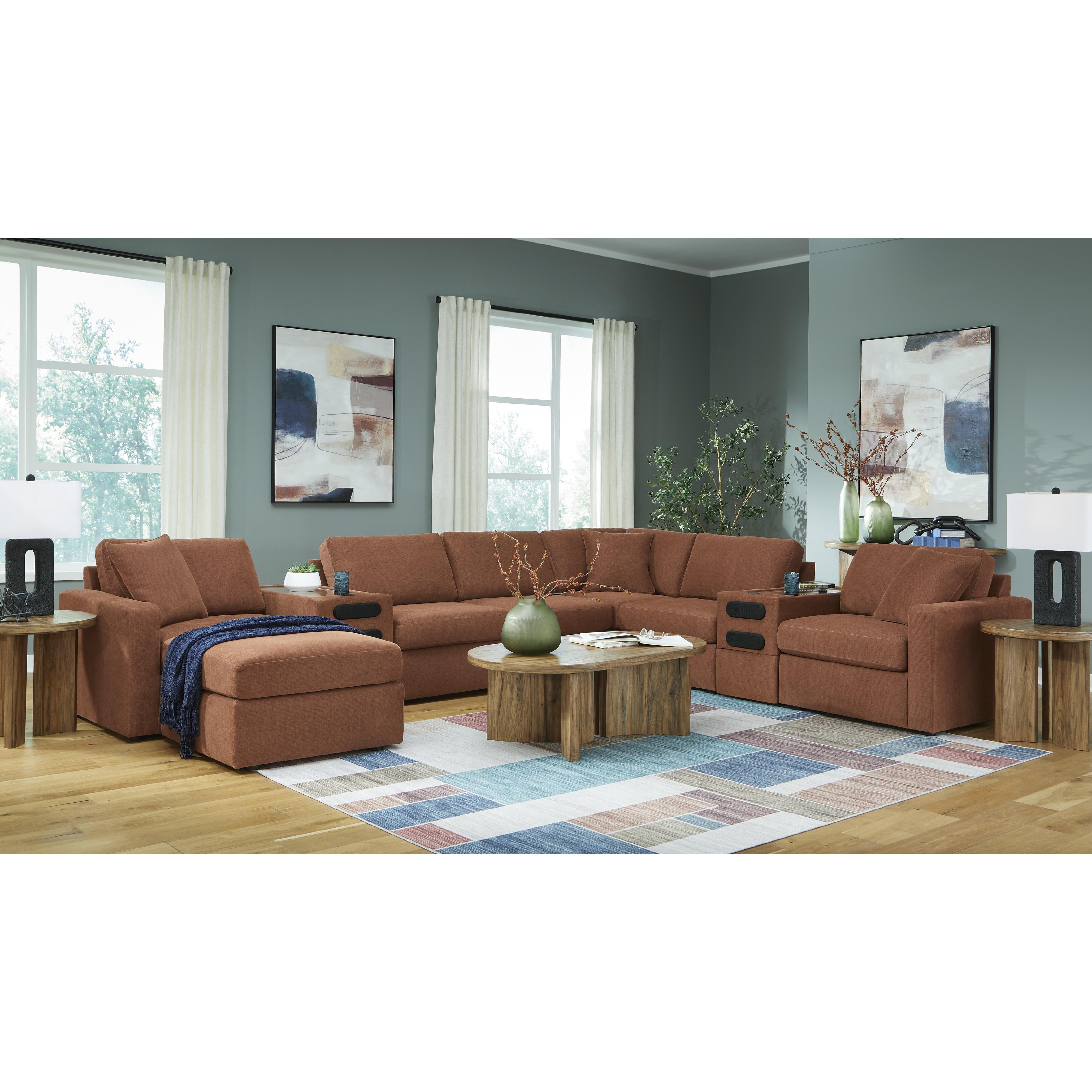  Manufacturer Color_Spice --  Modmax 9210208 Oversized Accent Ottoman IMAGE 5
