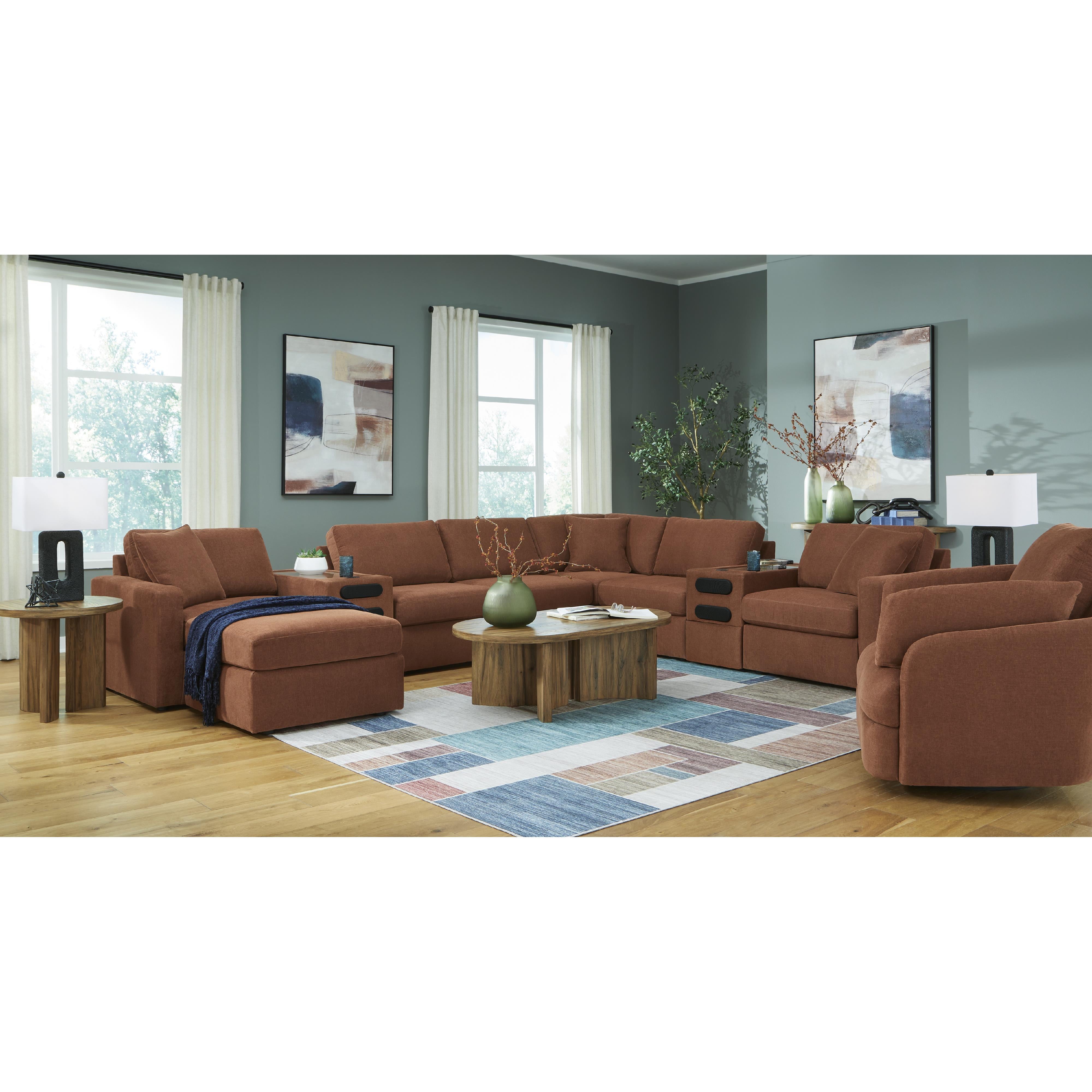  Manufacturer Color_Spice --  Modmax 9210208 Oversized Accent Ottoman IMAGE 7