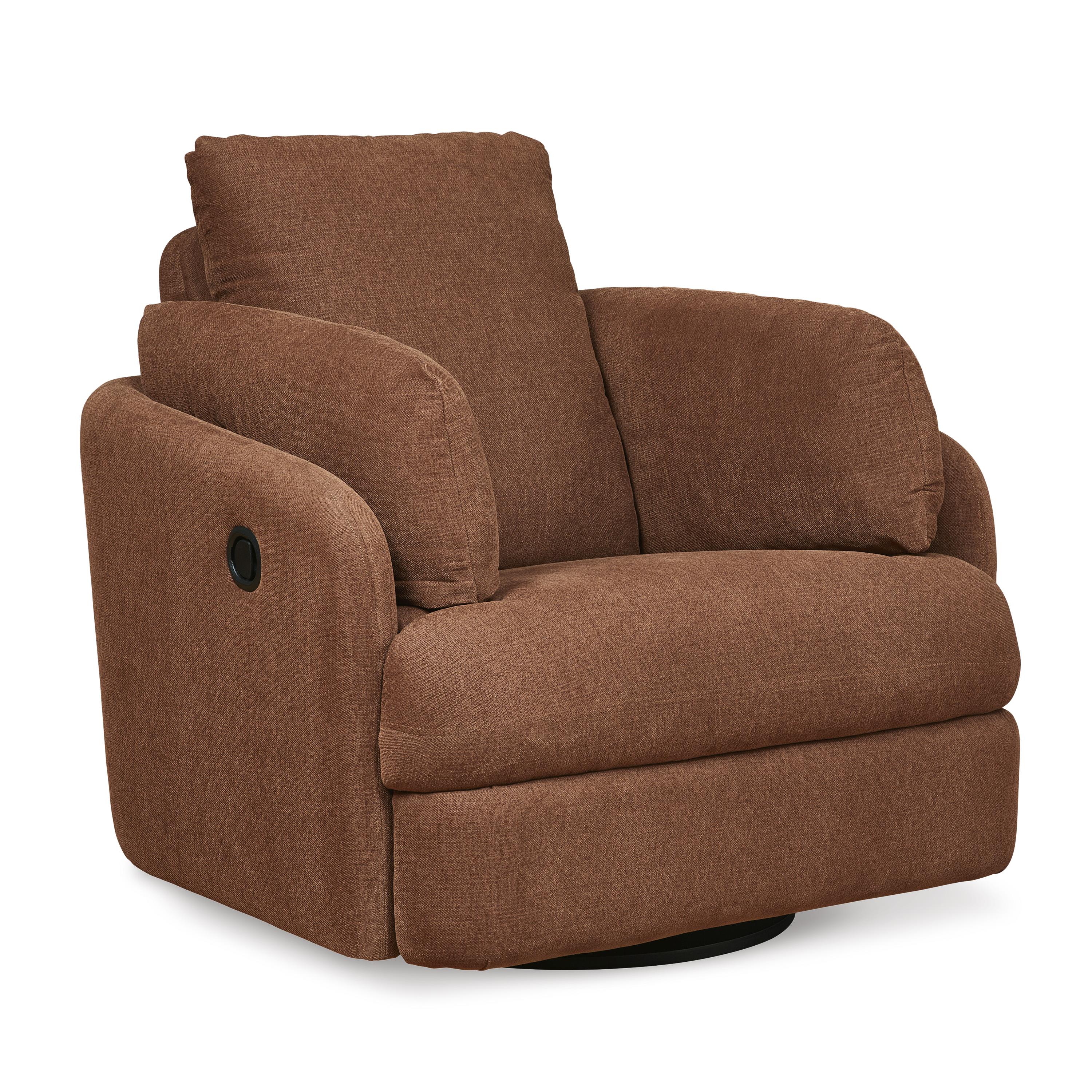  Manufacturer Color_Spice --  Signature Design by Ashley Modmax Swivel Glider Fabric Recliner IMAGE 1