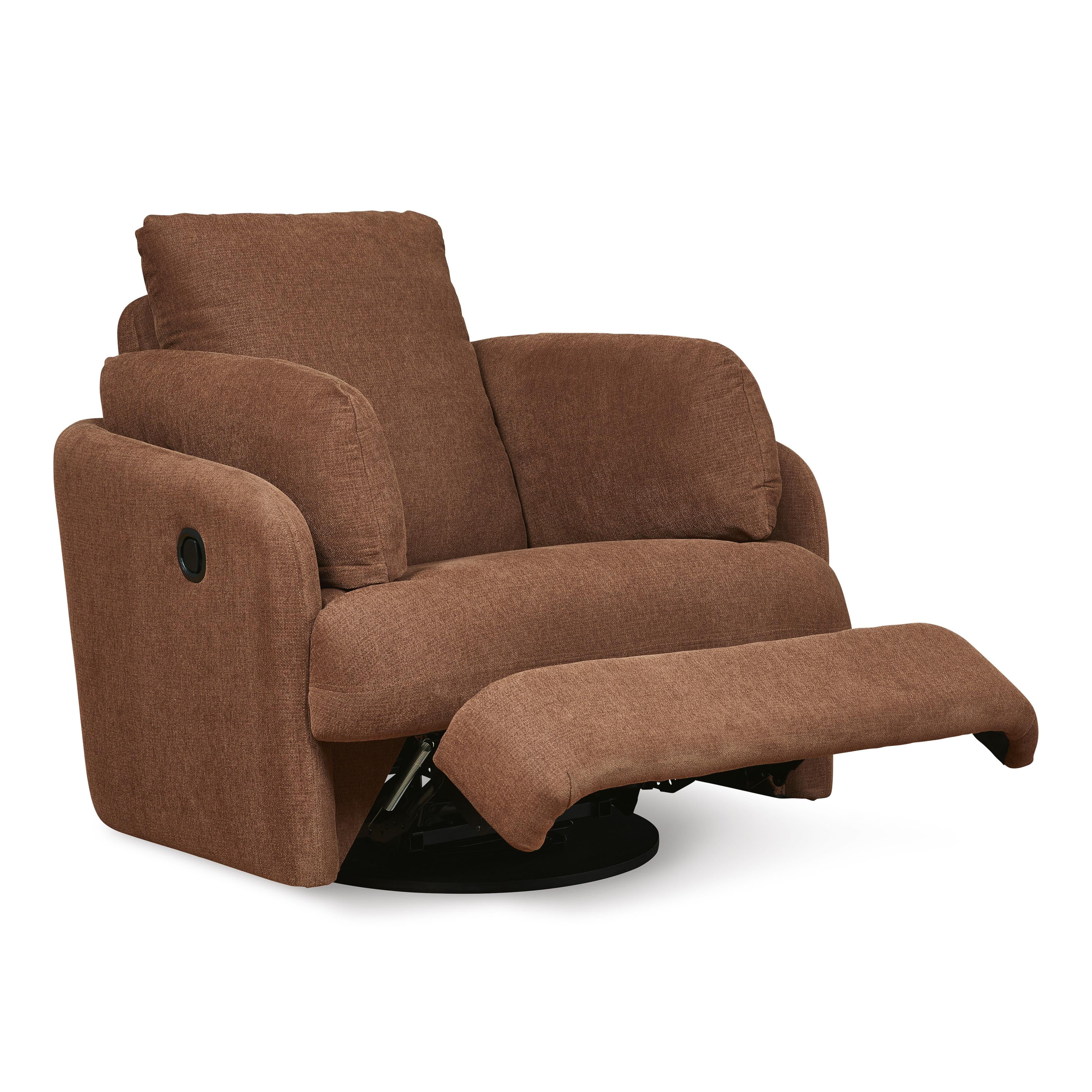  Manufacturer Color_Spice --  Signature Design by Ashley Modmax Swivel Glider Fabric Recliner IMAGE 2