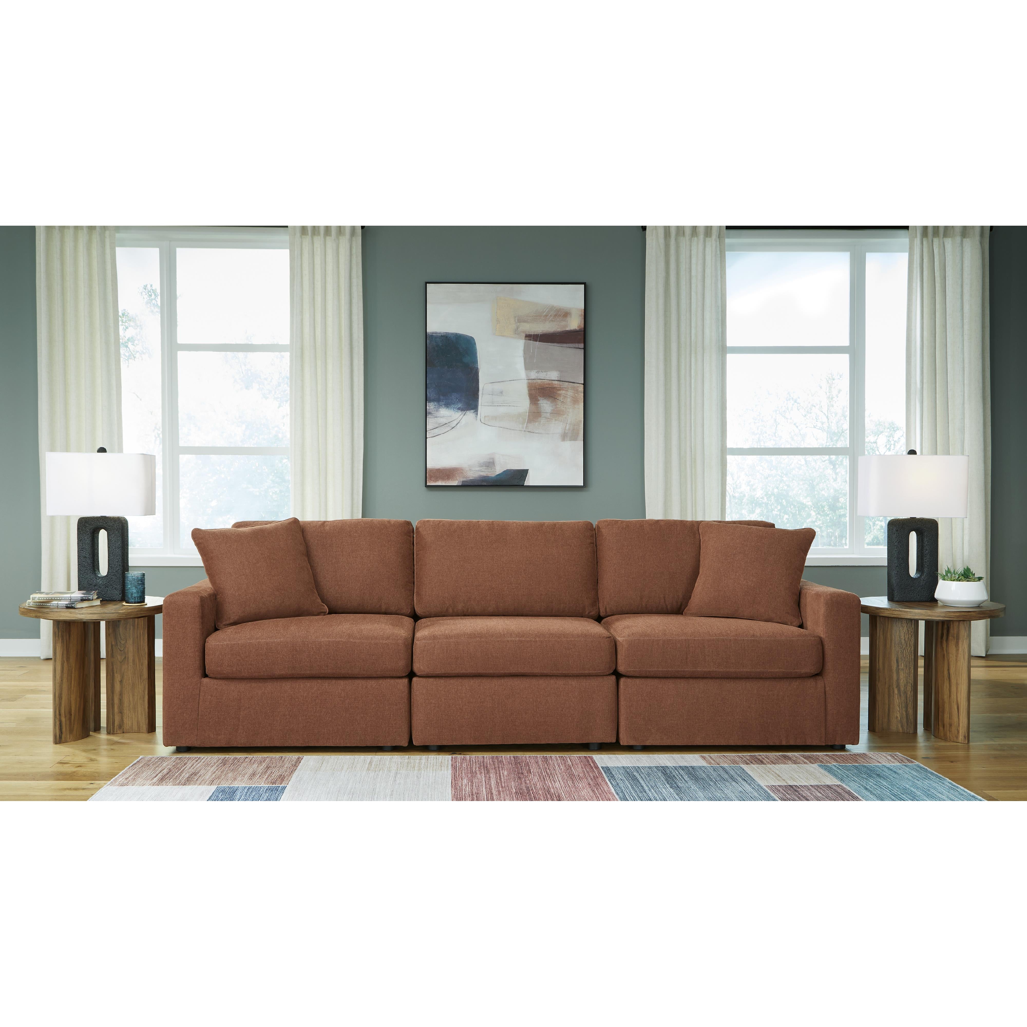 Manufacturer Color_Spice --  Modmax 92102S2 3 pc Sofa IMAGE 1