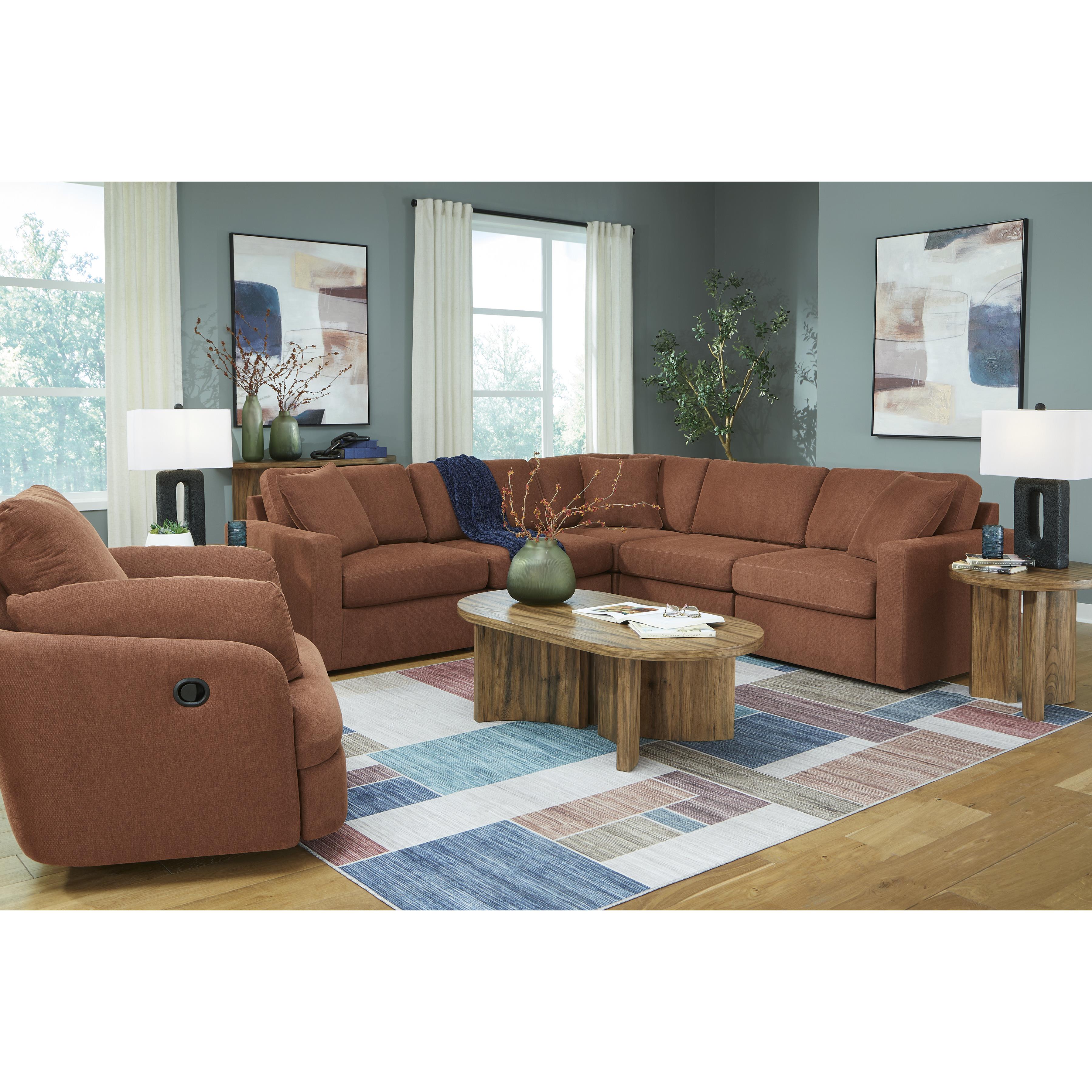  Manufacturer Color_Spice --  Modmax 92102S6 5 pc Sectional IMAGE 4