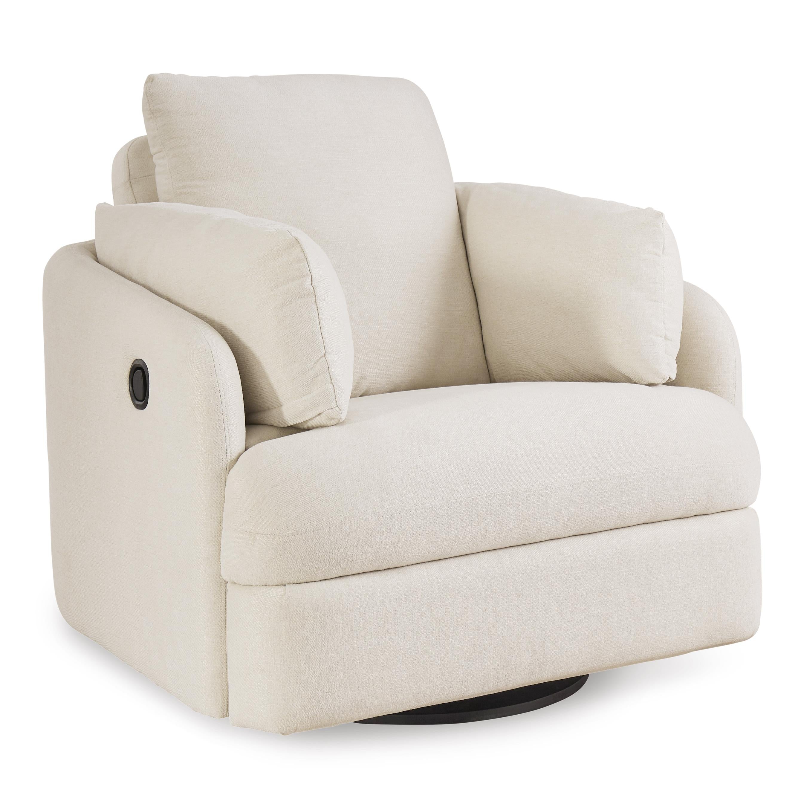  Manufacturer Color_Oyster --  Modmax 9210361 Swivel Glider Recliner IMAGE 1