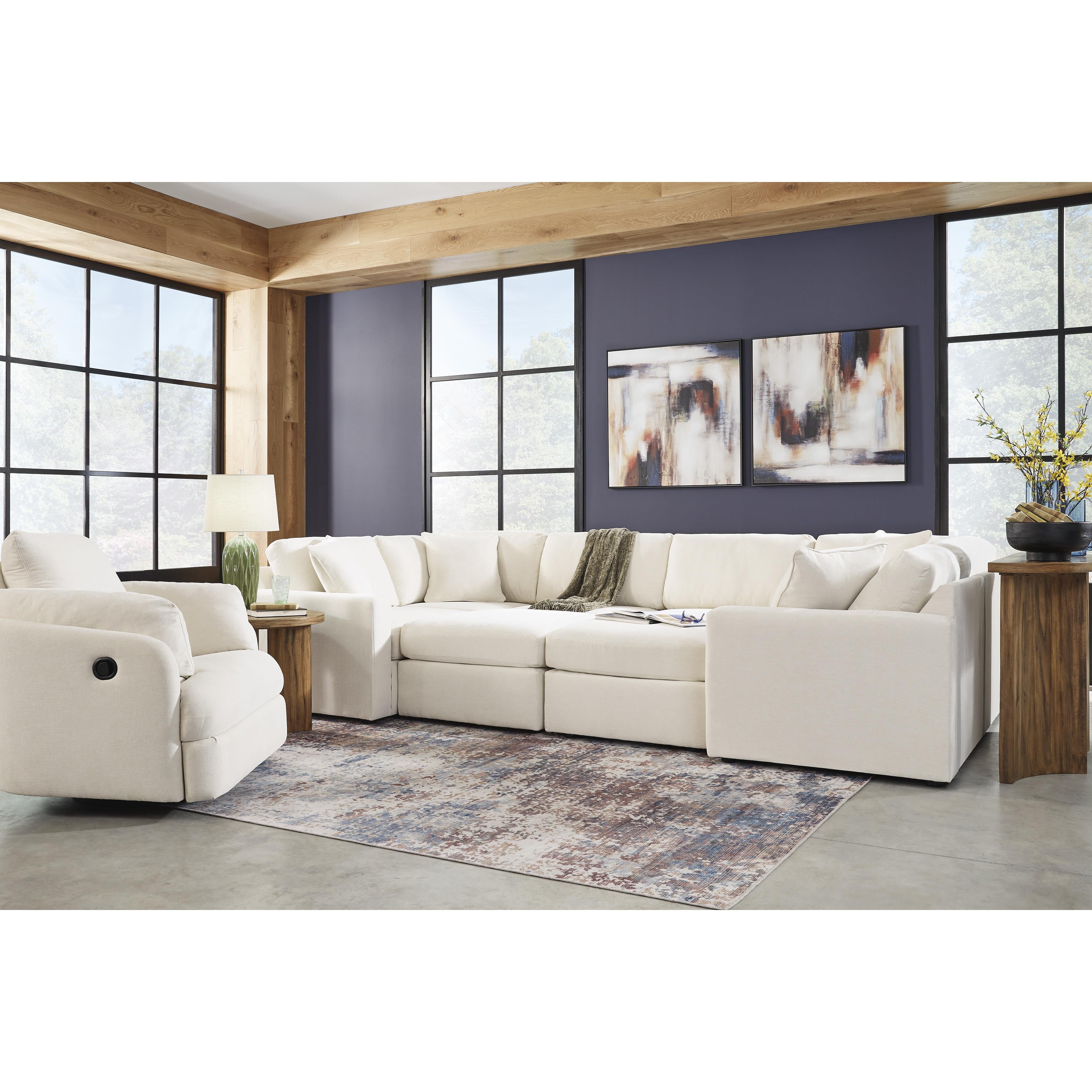  Manufacturer Color_Oyster --  Modmax 9210361 Swivel Glider Recliner IMAGE 10