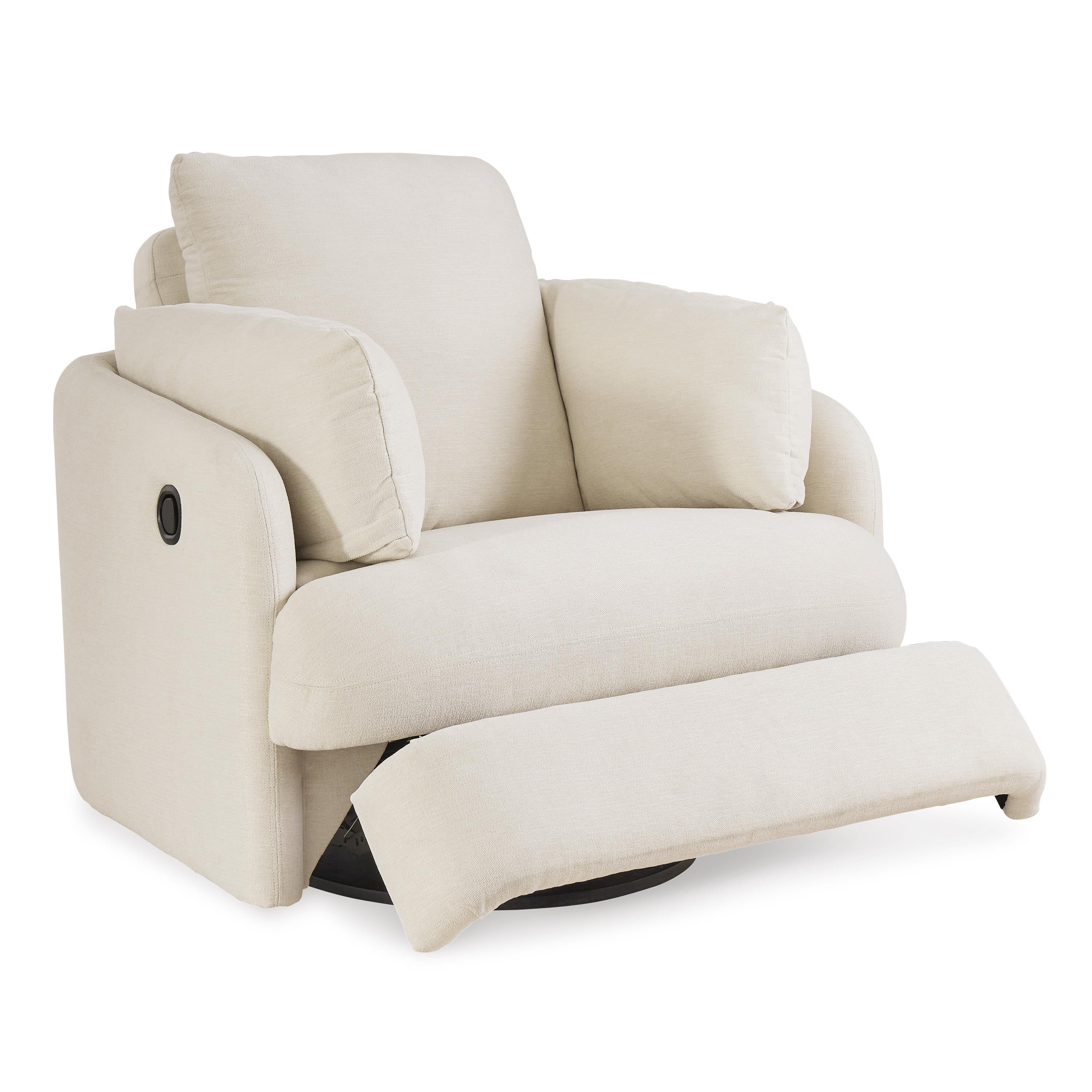  Manufacturer Color_Oyster --  Modmax 9210361 Swivel Glider Recliner IMAGE 2