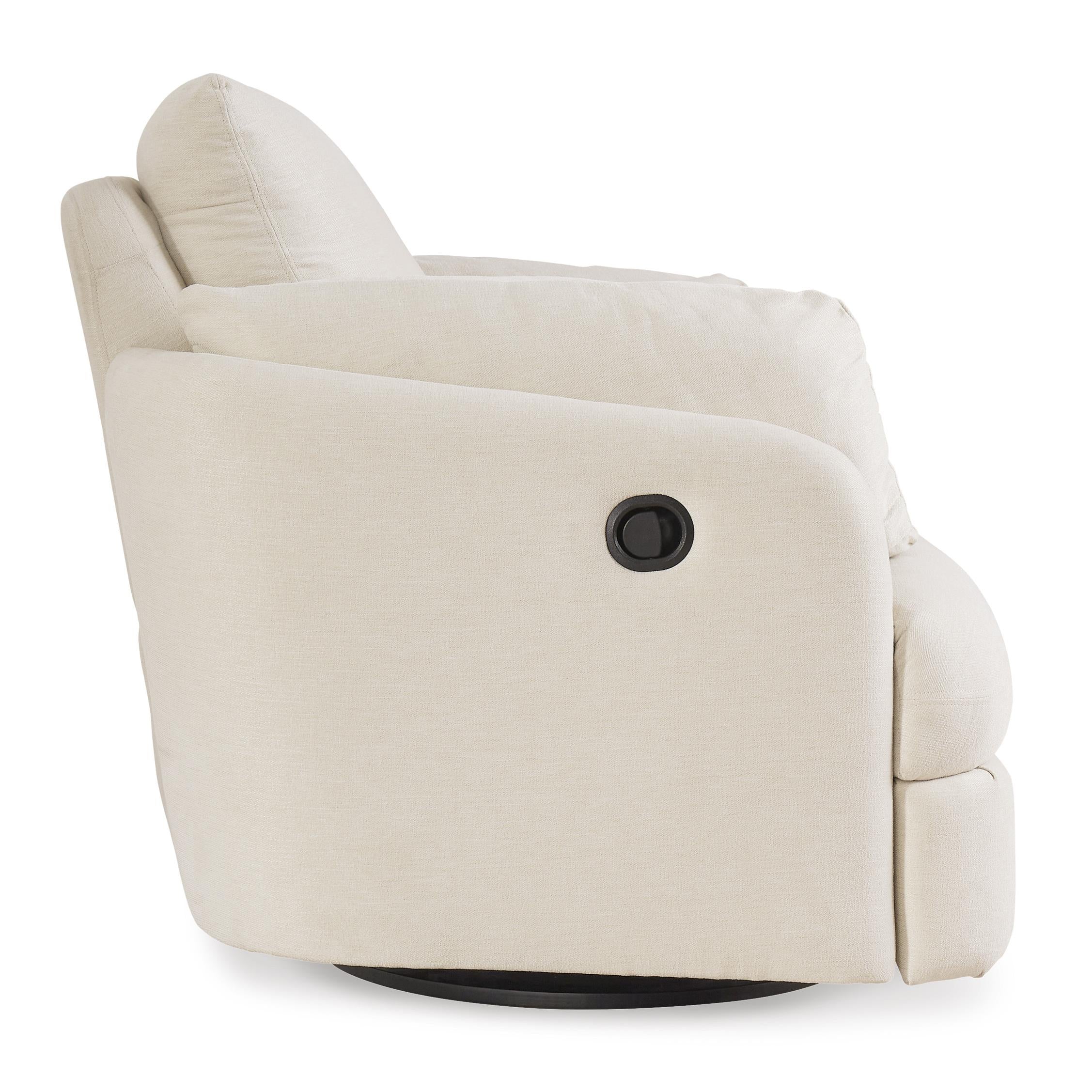 Manufacturer Color_Oyster --  Modmax 9210361 Swivel Glider Recliner IMAGE 4