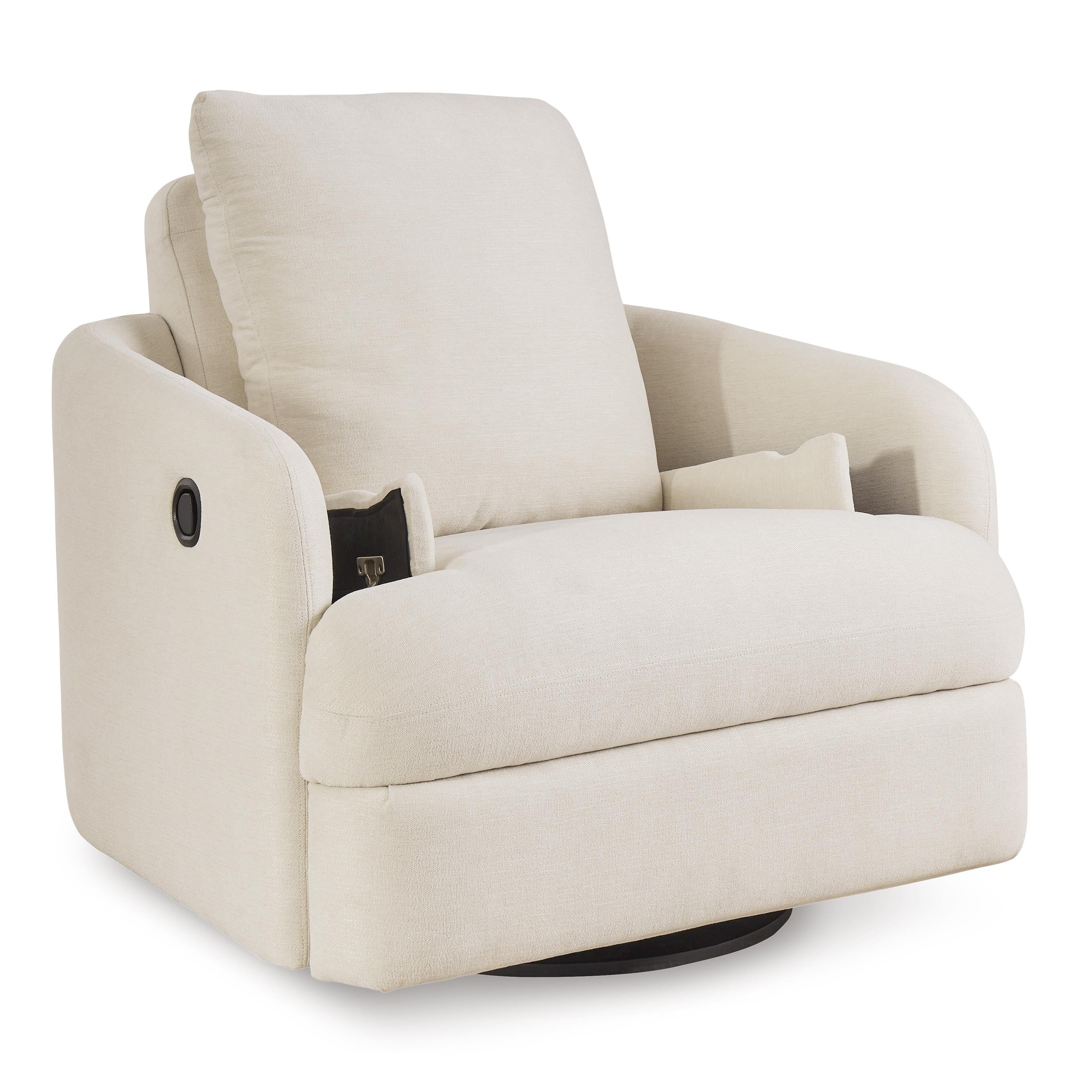  Manufacturer Color_Oyster --  Modmax 9210361 Swivel Glider Recliner IMAGE 6