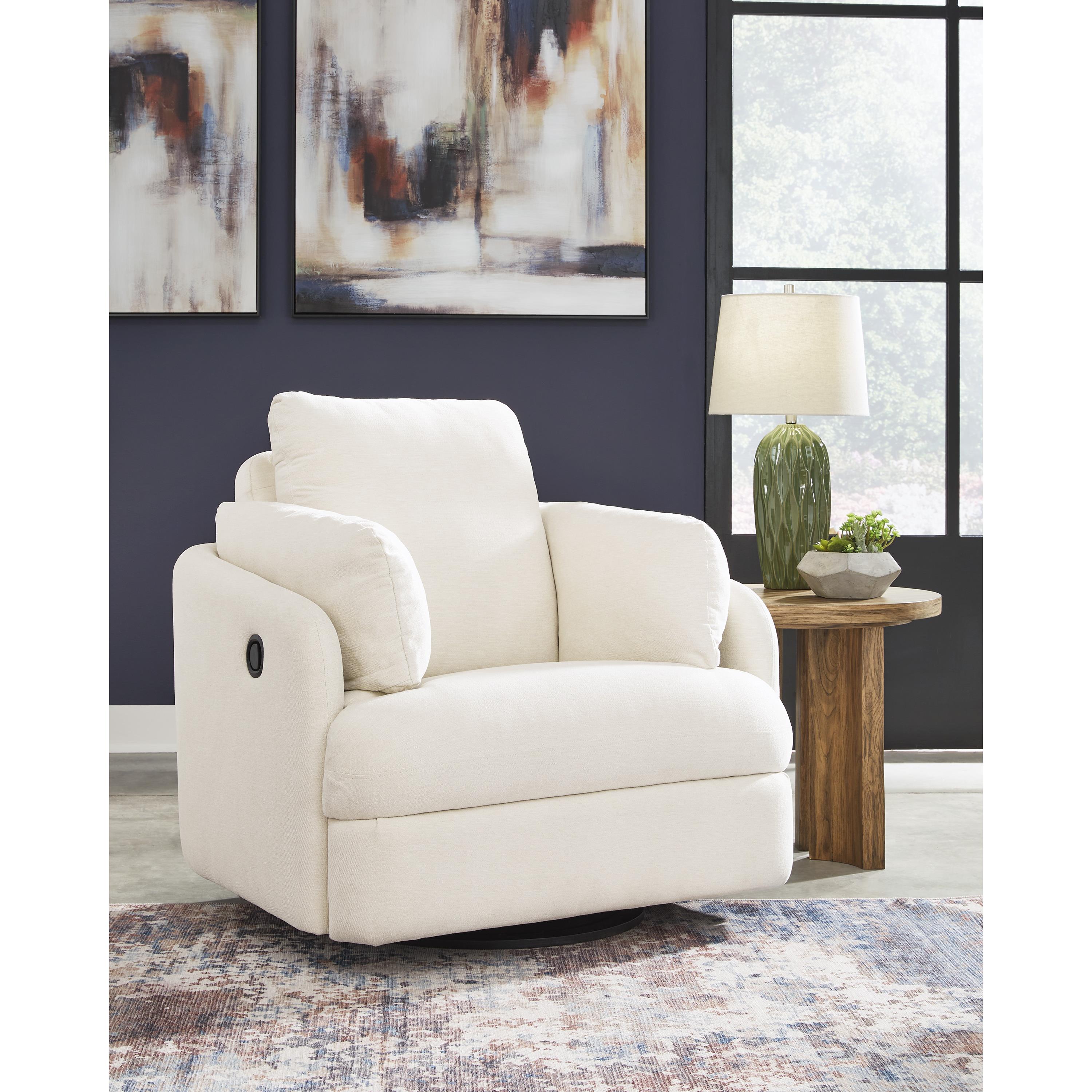  Manufacturer Color_Oyster --  Modmax 9210361 Swivel Glider Recliner IMAGE 7