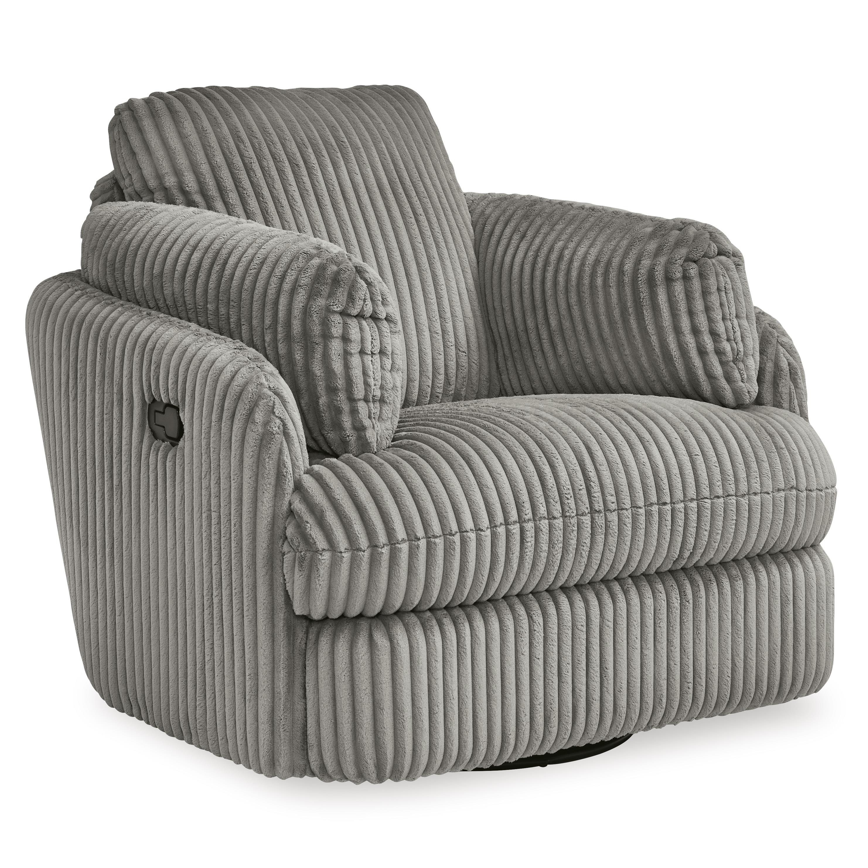  Manufacturer Color_Fog --  Tie-Breaker 9490361 Swivel Glider Recliner IMAGE 1
