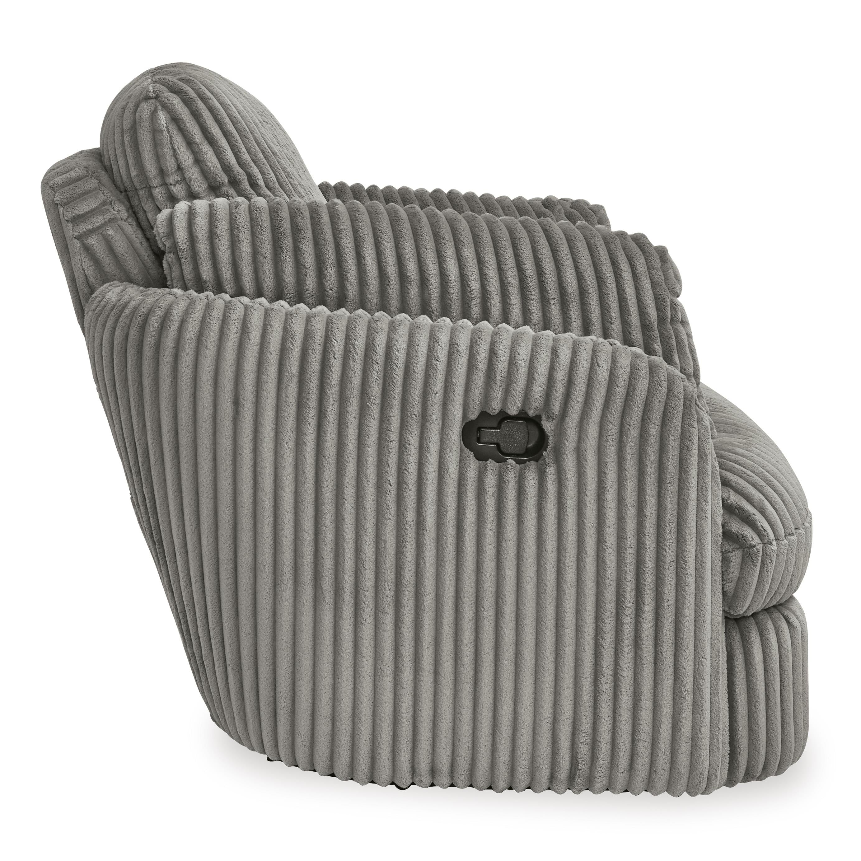  Manufacturer Color_Fog --  Tie-Breaker 9490361 Swivel Glider Recliner IMAGE 4