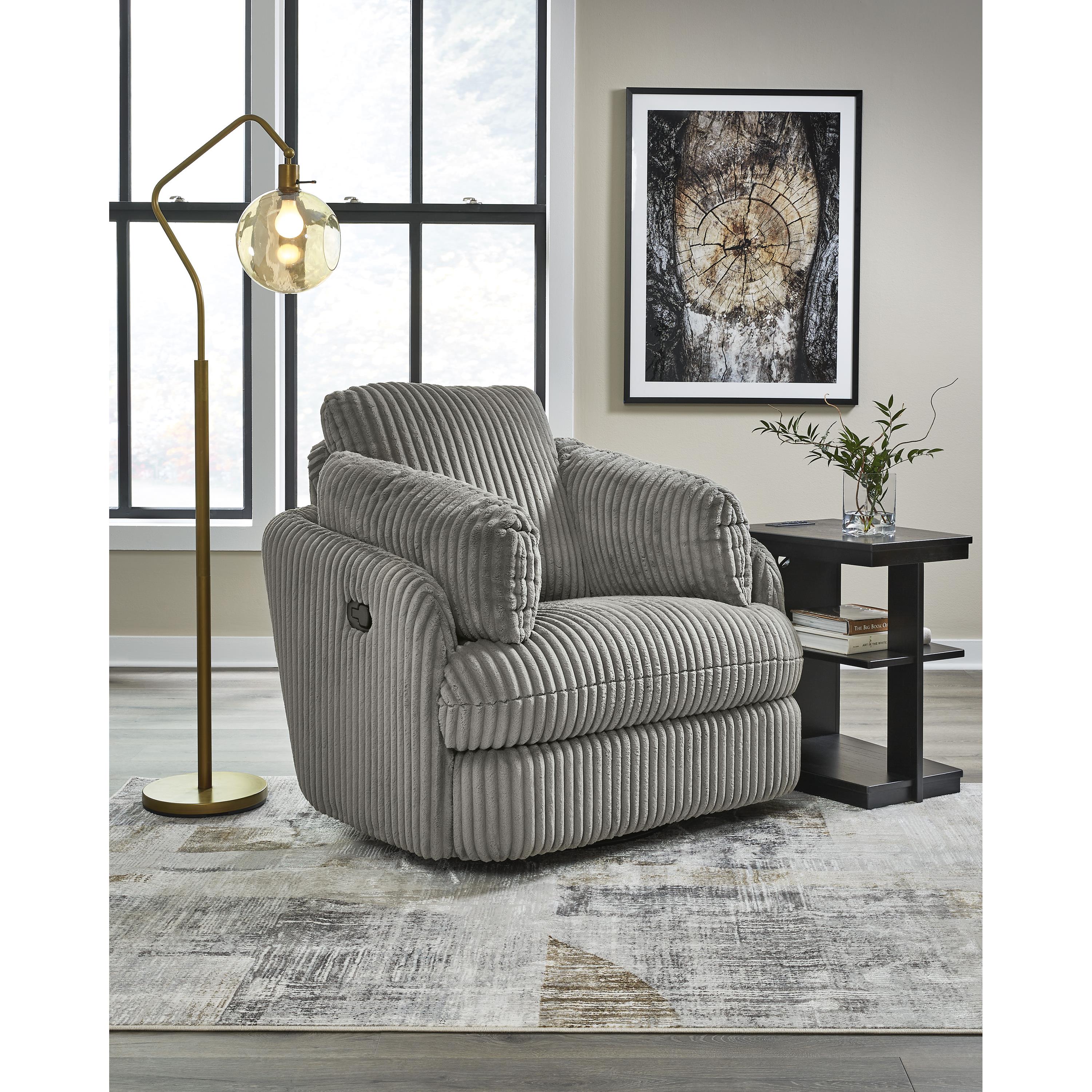  Manufacturer Color_Fog --  Tie-Breaker 9490361 Swivel Glider Recliner IMAGE 7