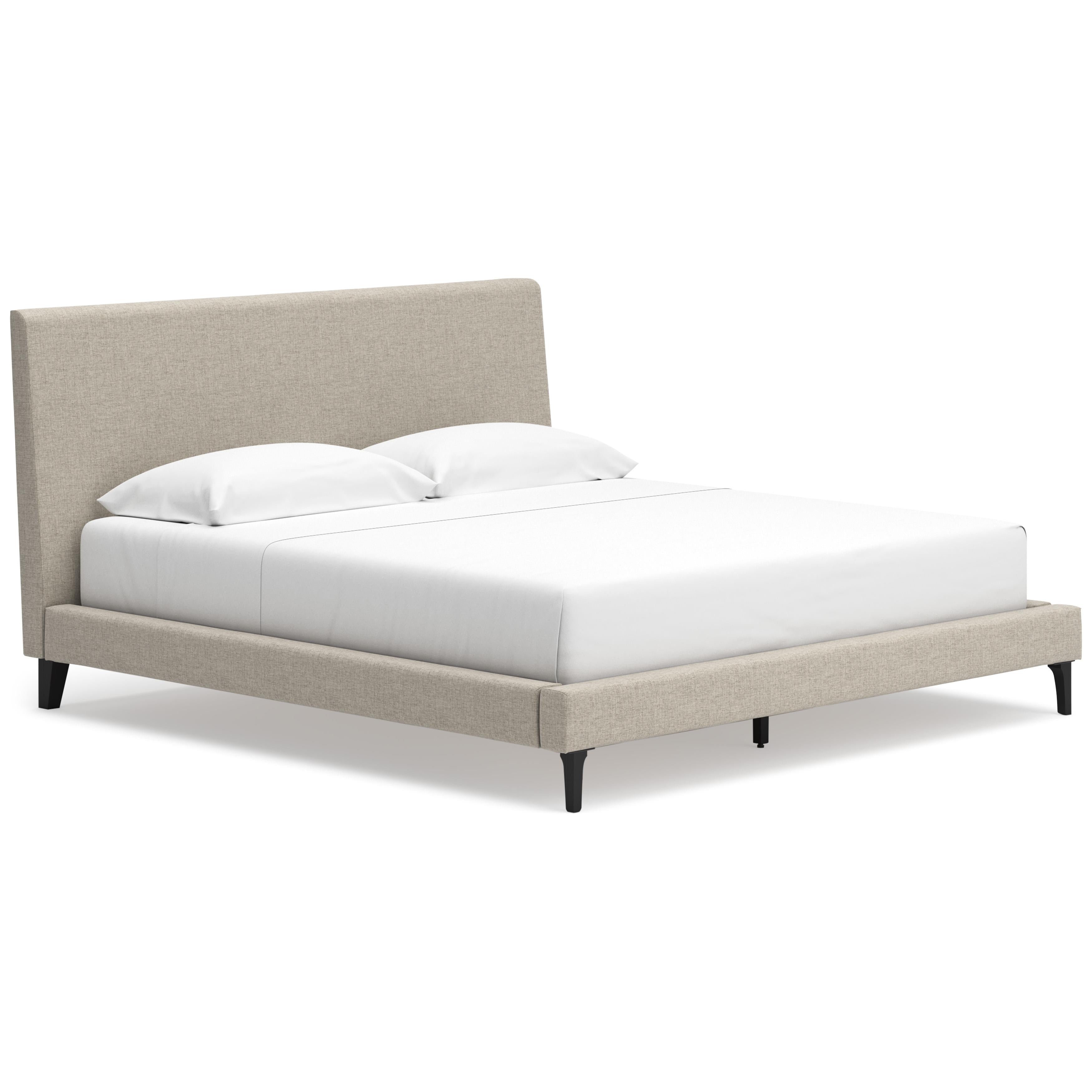  Size_King --  Cielden B1199-82 King Upholstered Bed with Roll Slats IMAGE 1