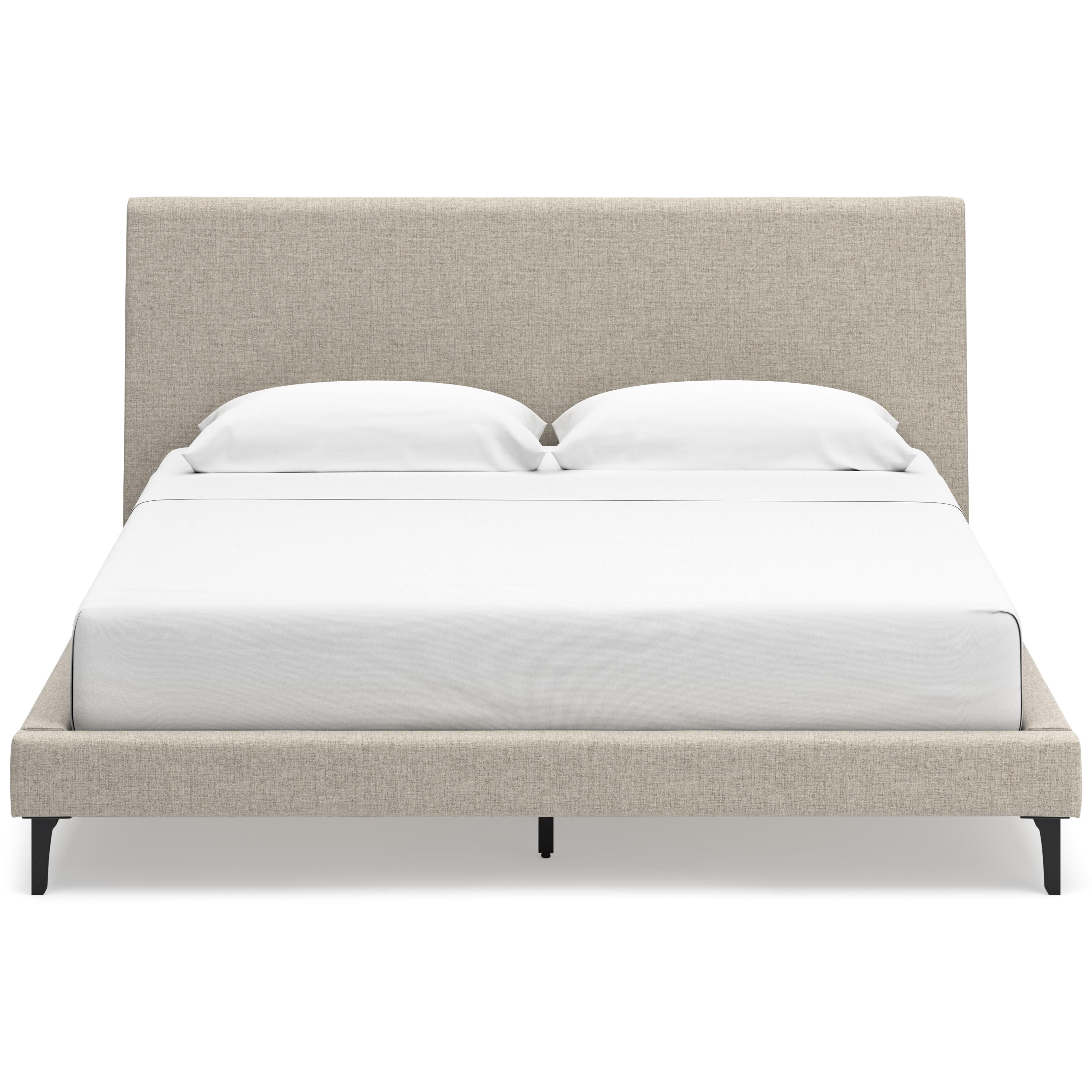  Size_King --  Cielden B1199-82 King Upholstered Bed with Roll Slats IMAGE 2