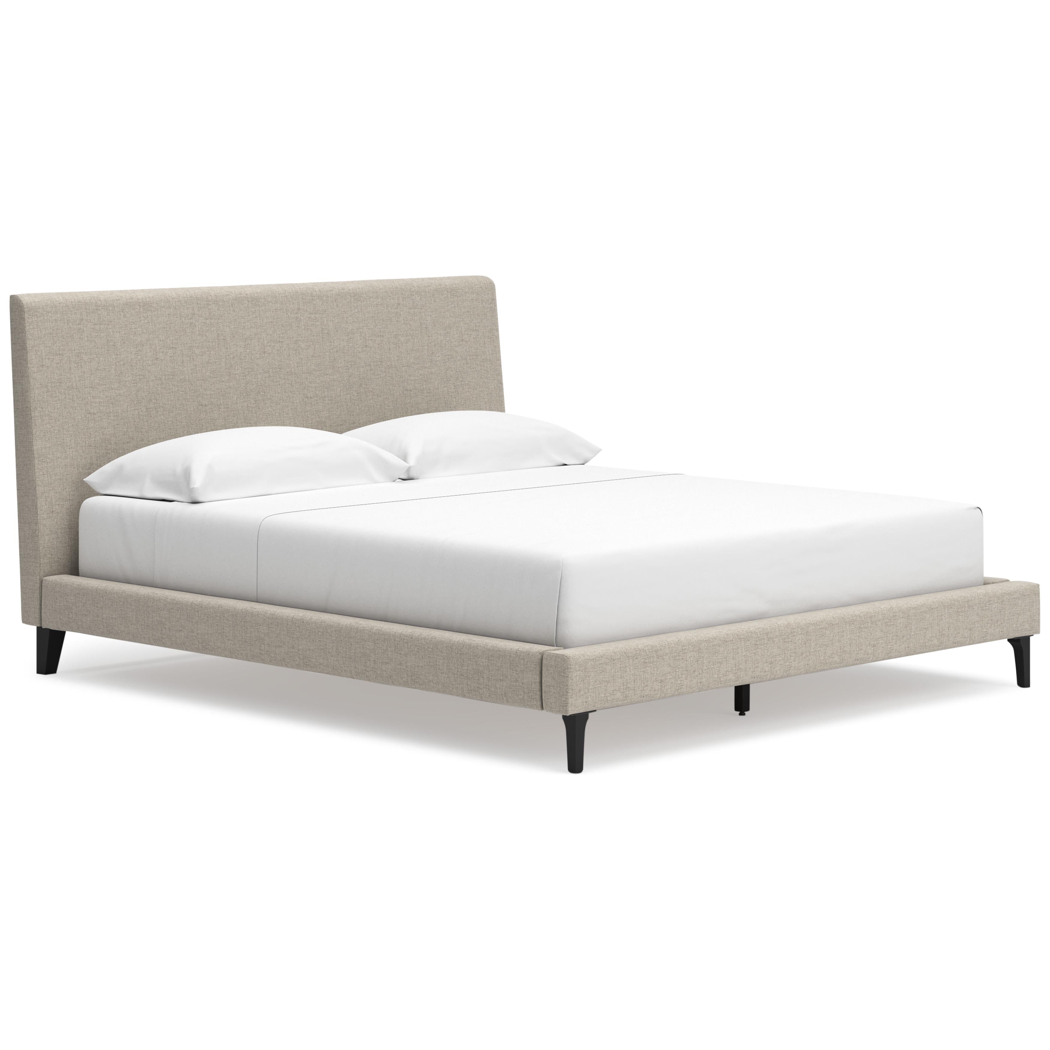  Size_California King --  Cielden B1199-94 California King Upholstered Bed with Roll Slats IMAGE 1