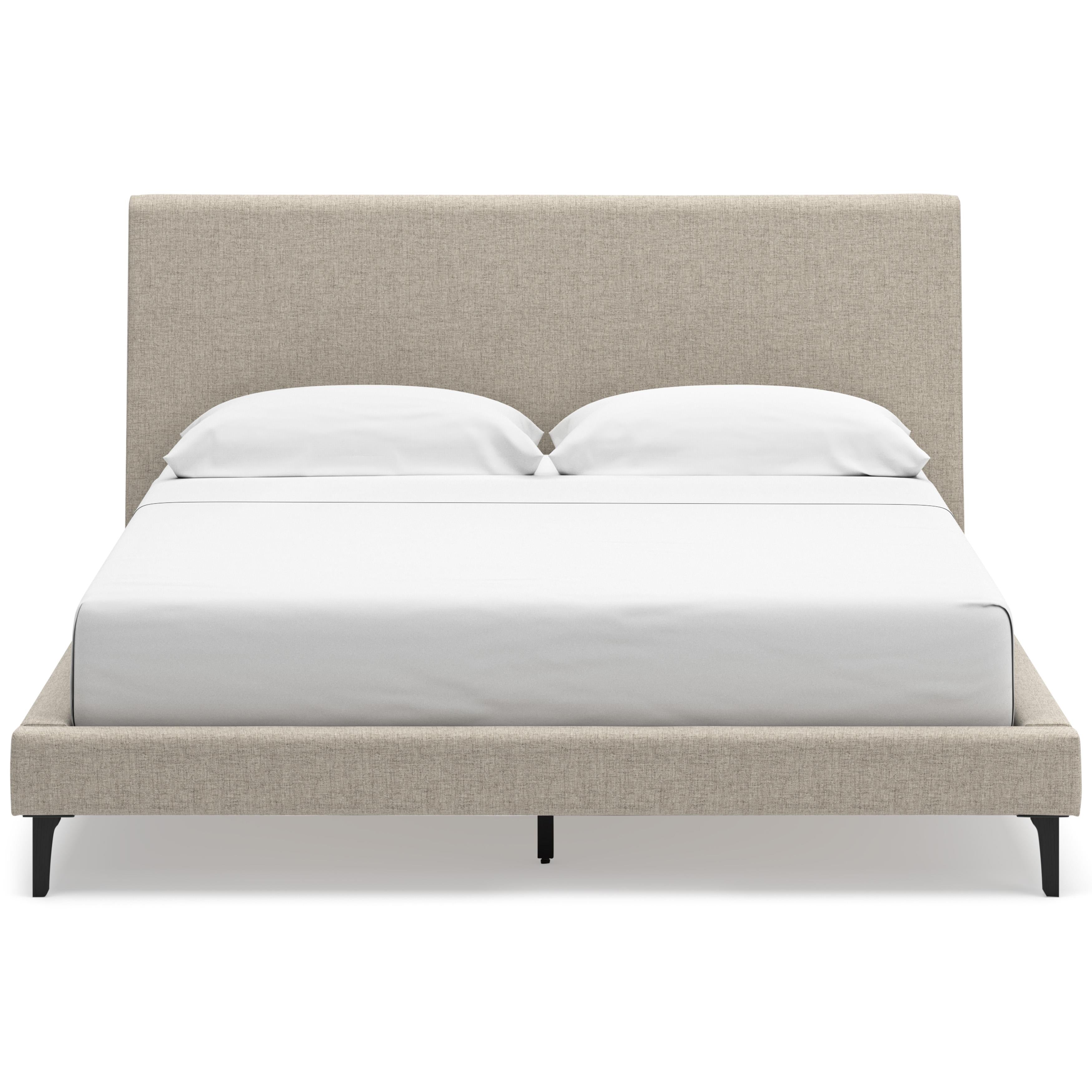 Size_California King --  Cielden B1199-94 California King Upholstered Bed with Roll Slats IMAGE 2