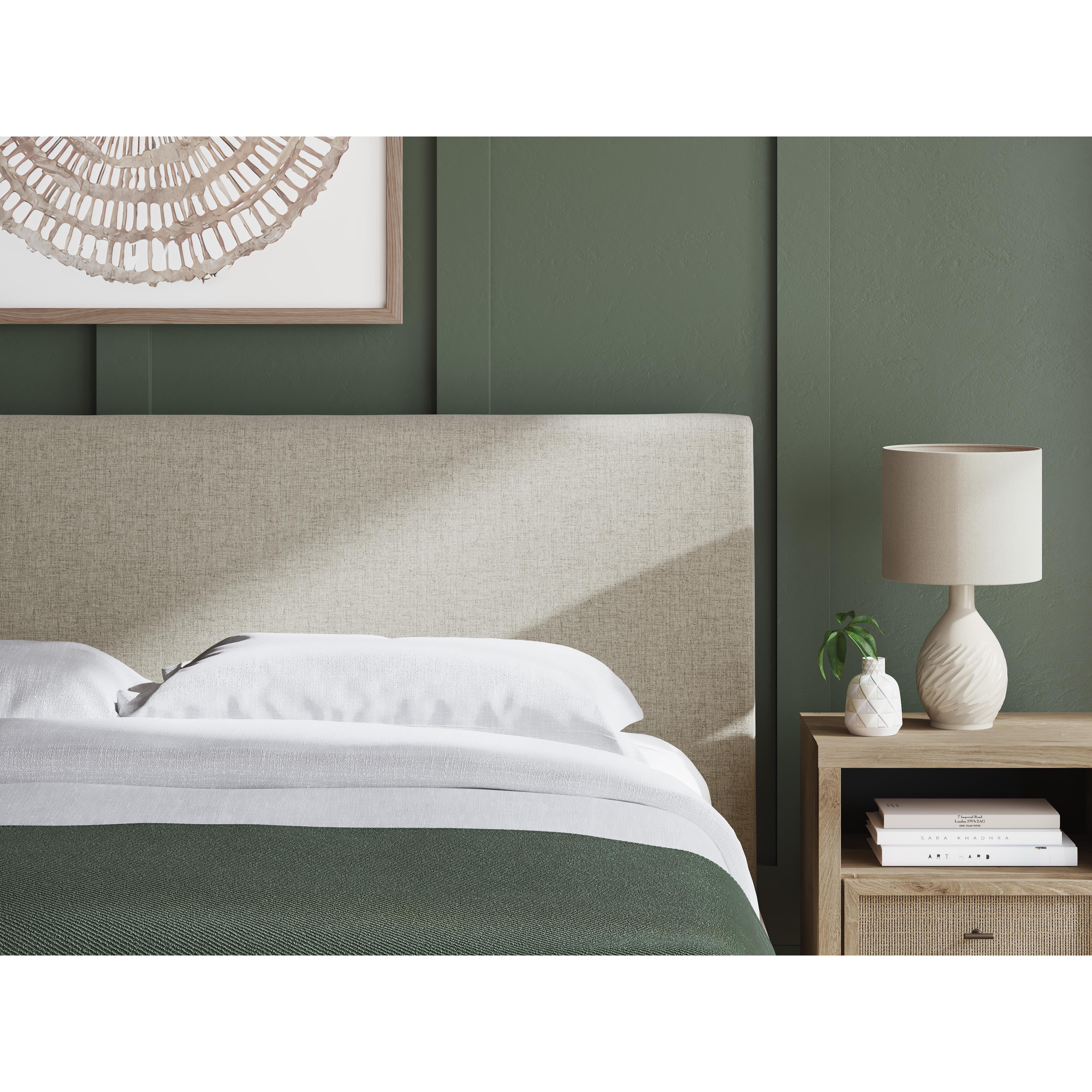  Size_California King --  Cielden B1199-94 California King Upholstered Bed with Roll Slats IMAGE 7