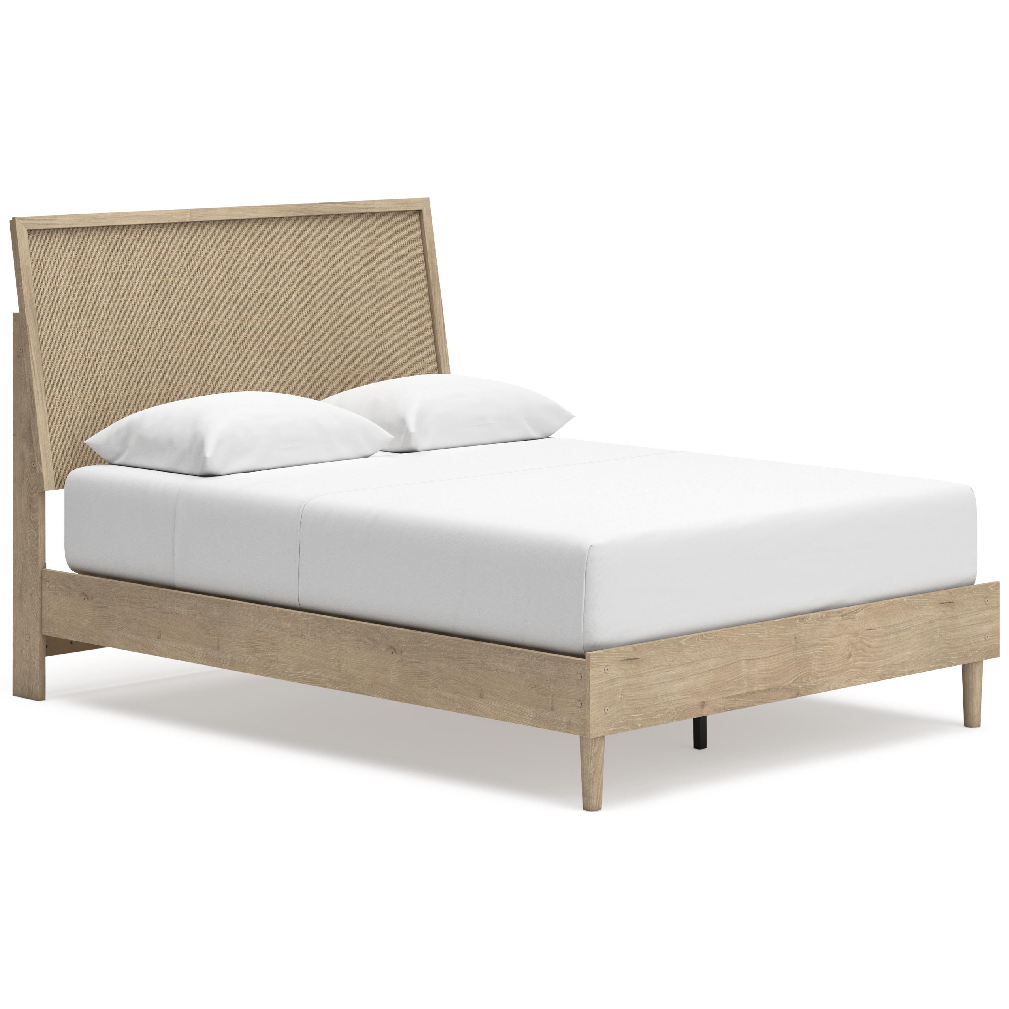  Size_Queen --  Cielden B1199B3 Queen Panel Bed IMAGE 1