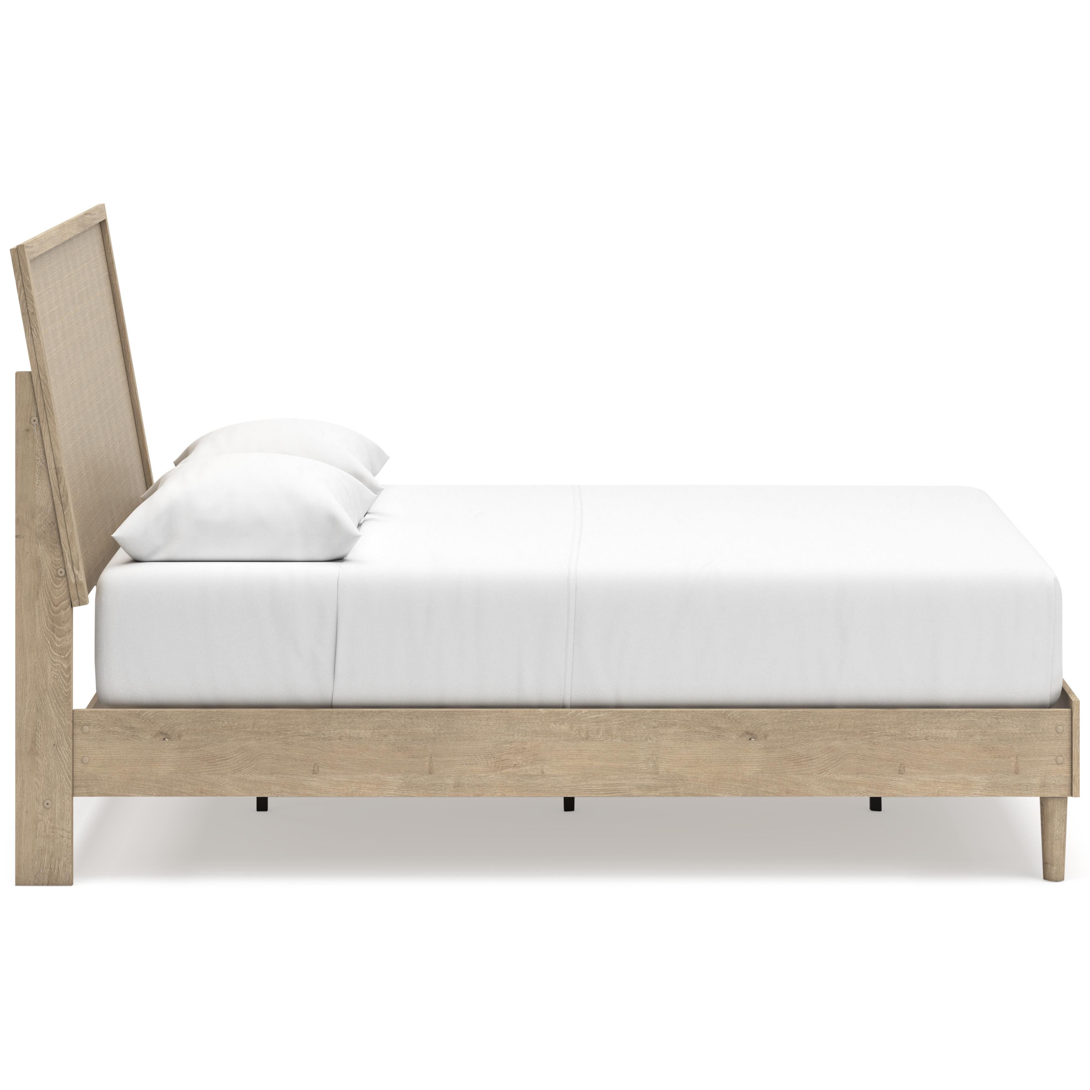  Size_Queen --  Cielden B1199B3 Queen Panel Bed IMAGE 3