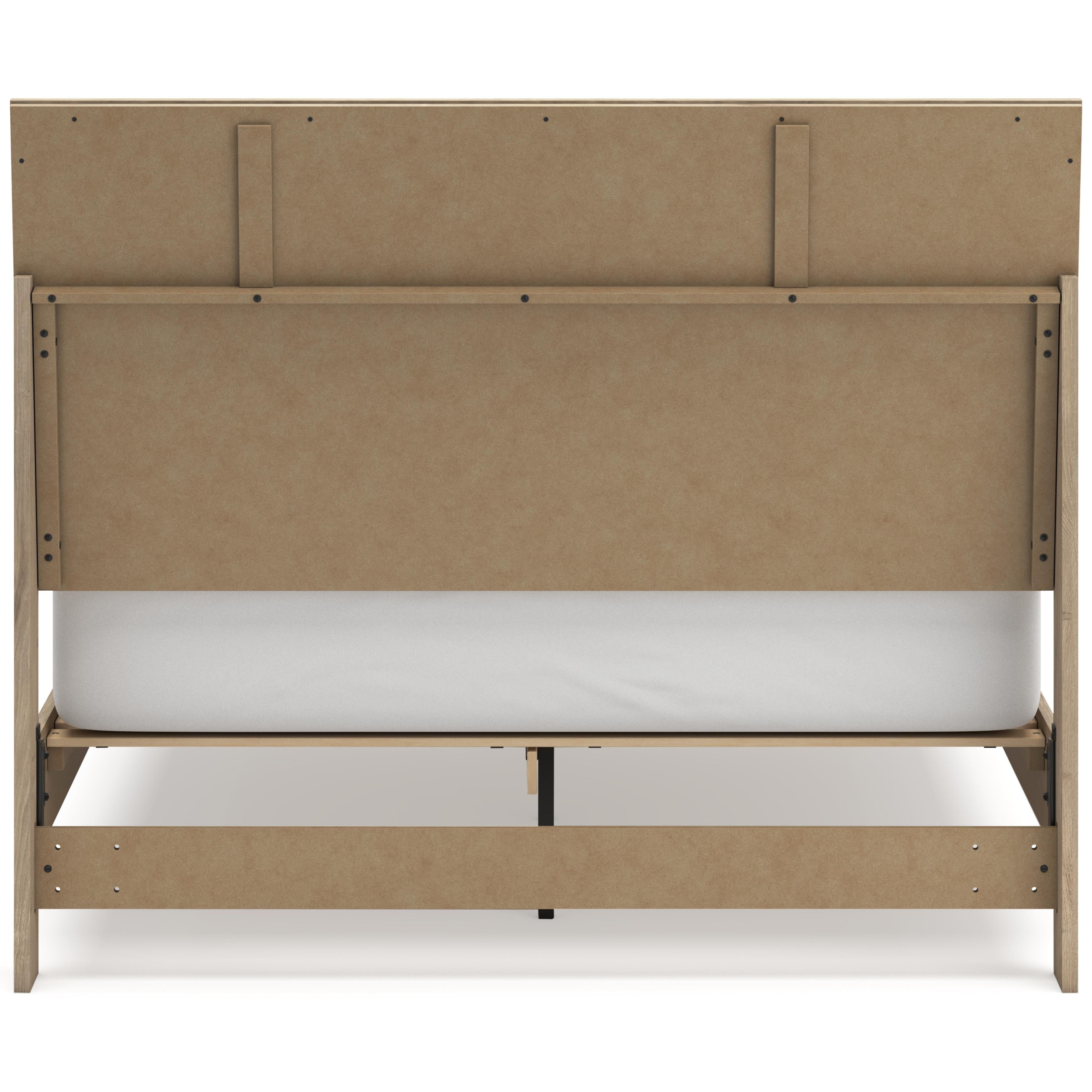  Size_Queen --  Cielden B1199B3 Queen Panel Bed IMAGE 4