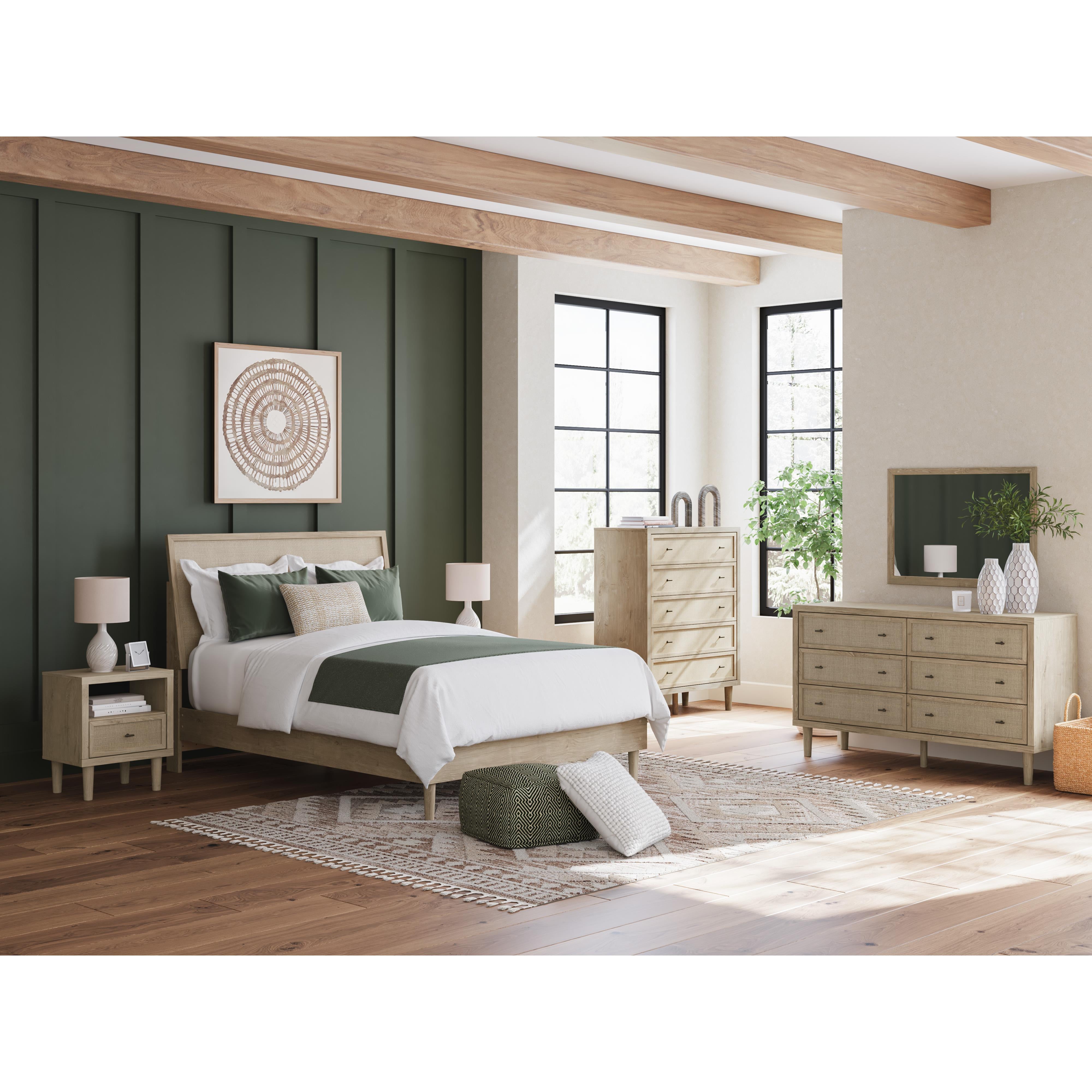  Size_Queen --  Cielden B1199B3 Queen Panel Bed IMAGE 8
