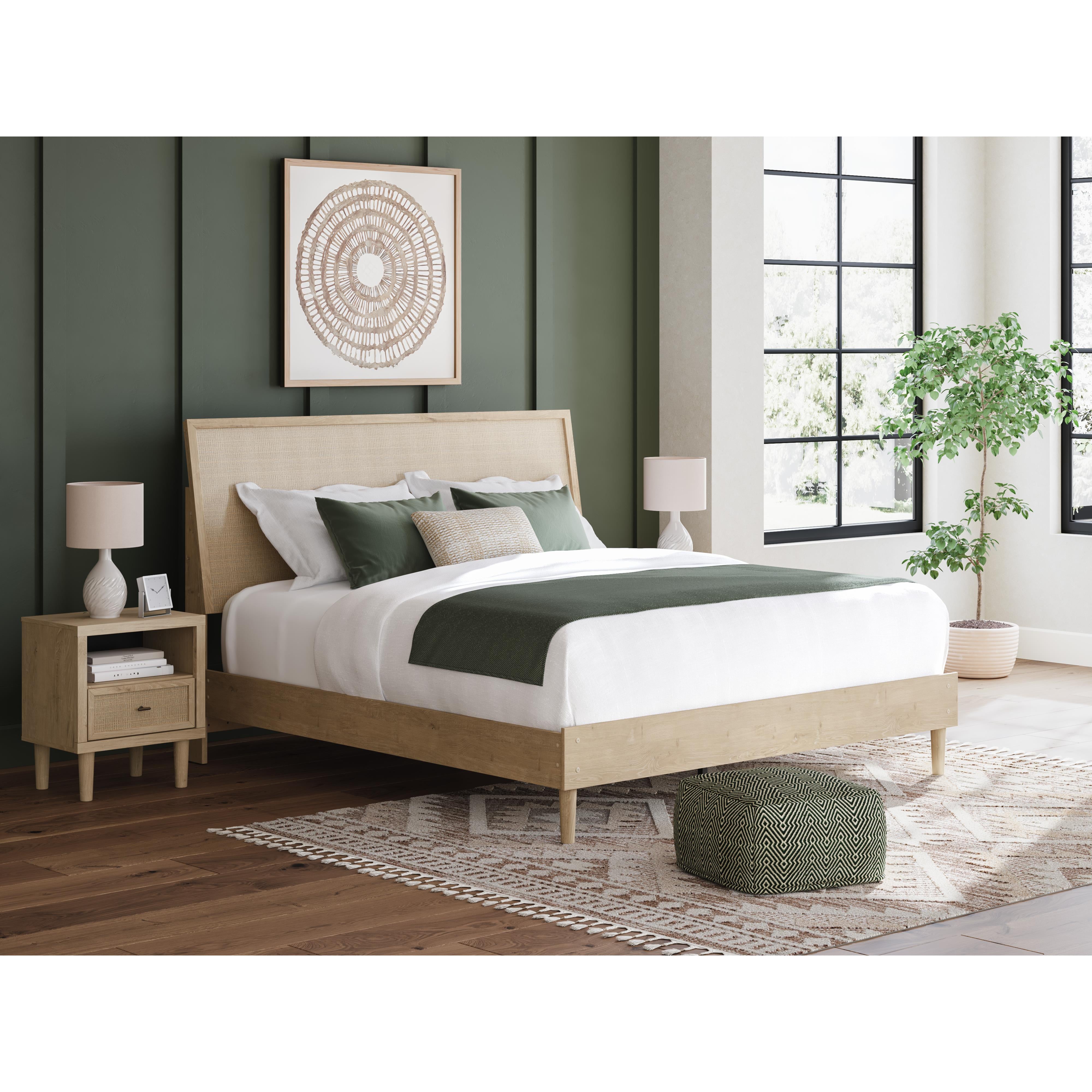  Size_King --  Cielden B1199B5 King Panel Bed IMAGE 5