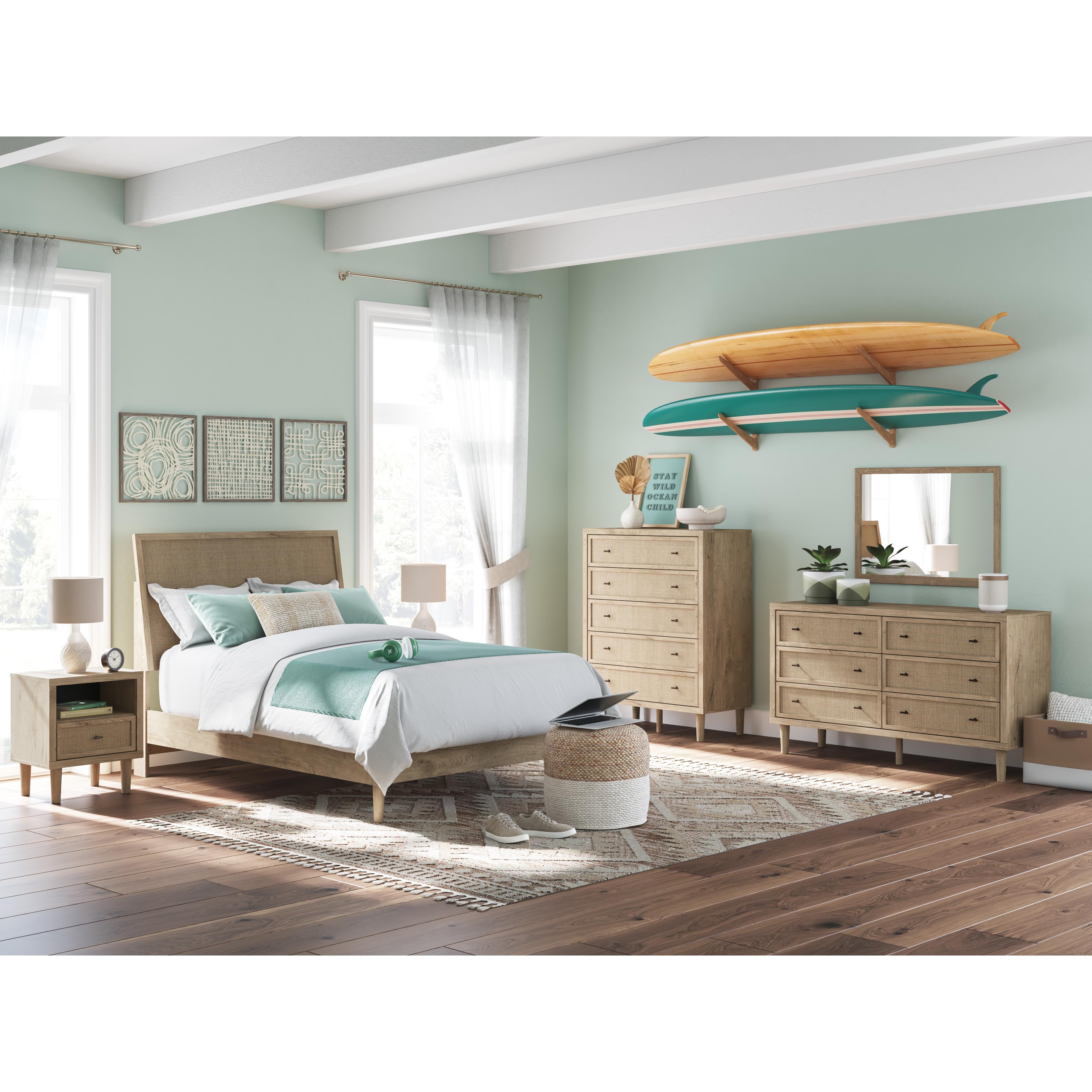  Size_Full --  Signature Design by Ashley Cielden Panel Bed IMAGE 8