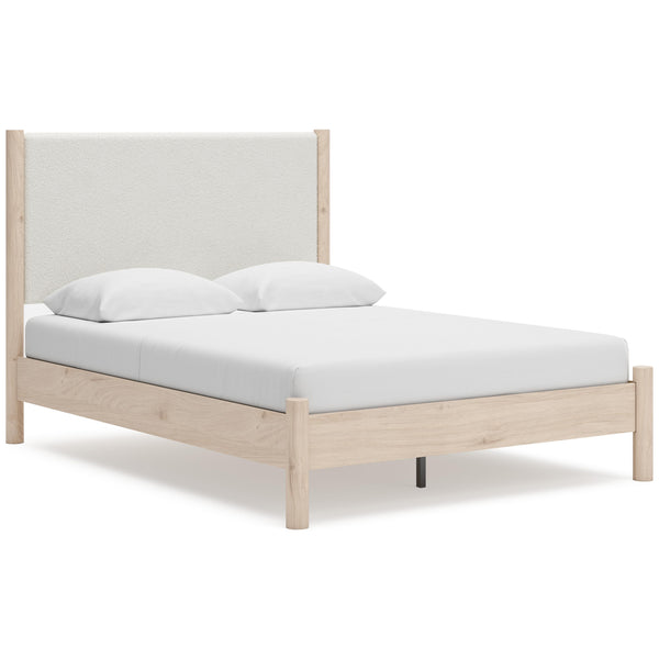 Signature Design by Ashley Cadmori Upholstered Panel Bed