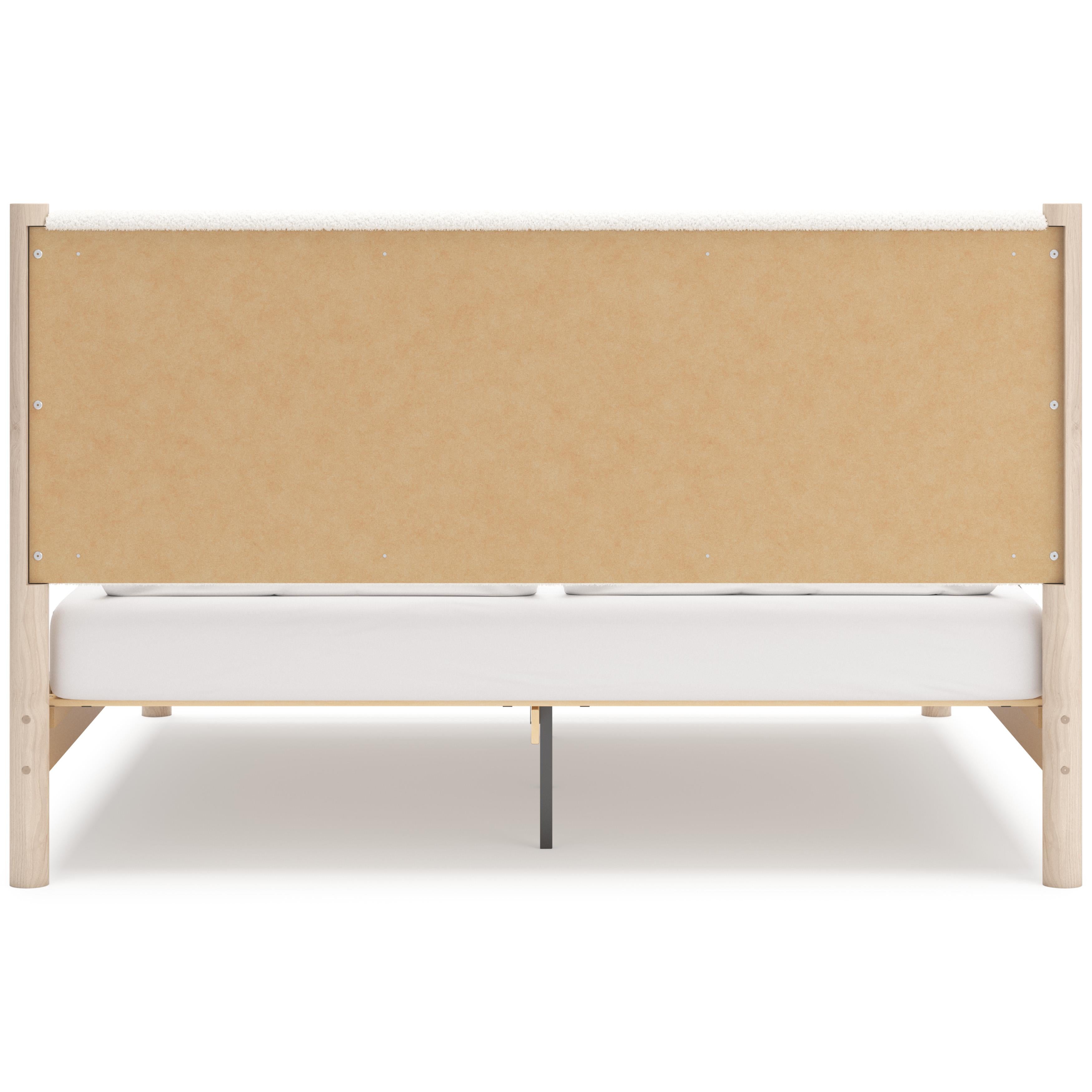  Size_King --  Cadmori B2615B7 King Upholstered Panel Bed IMAGE 4