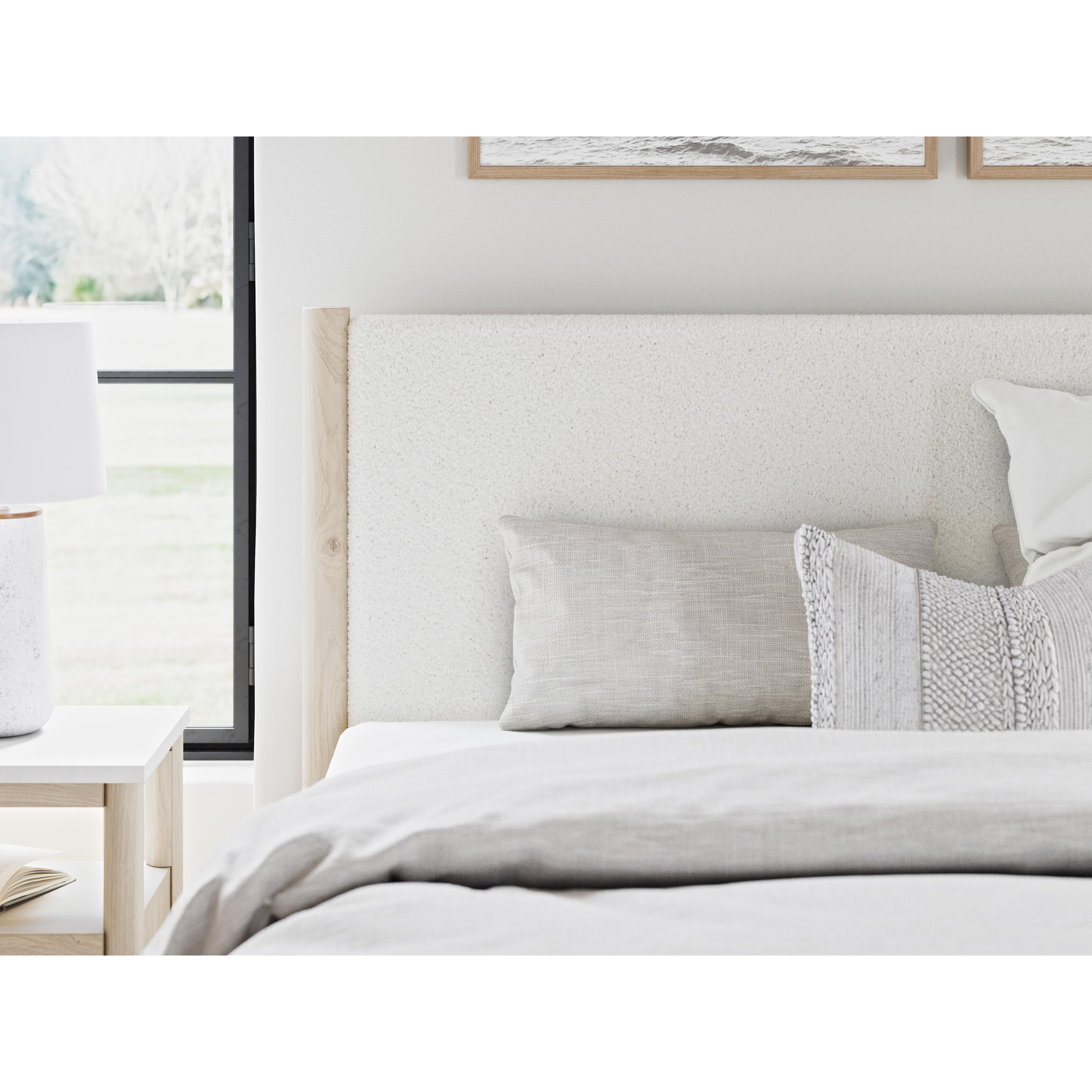  Size_King --  Cadmori B2615B7 King Upholstered Panel Bed IMAGE 6