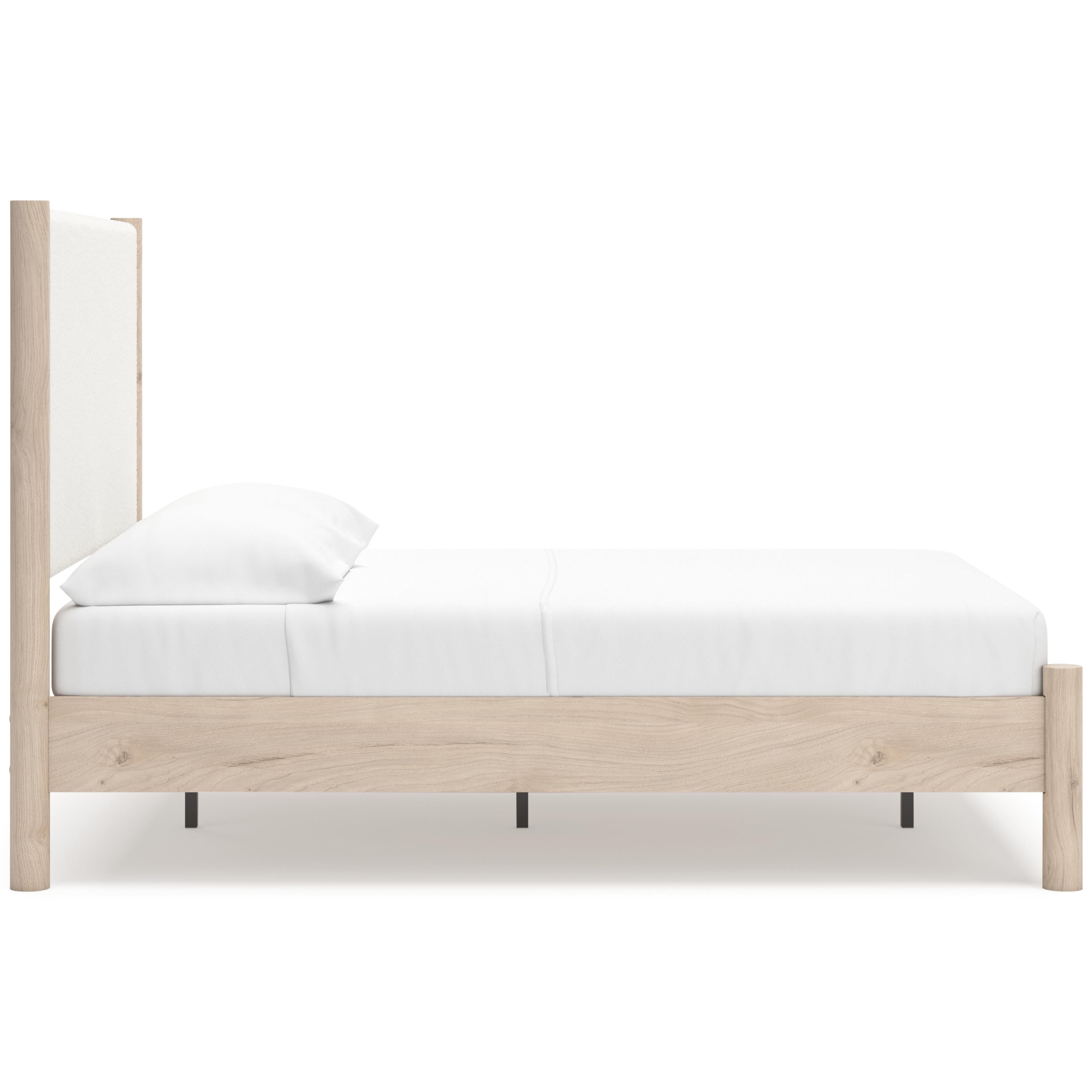  Size_Full --  Signature Design by Ashley Cadmori Upholstered Panel Bed IMAGE 3