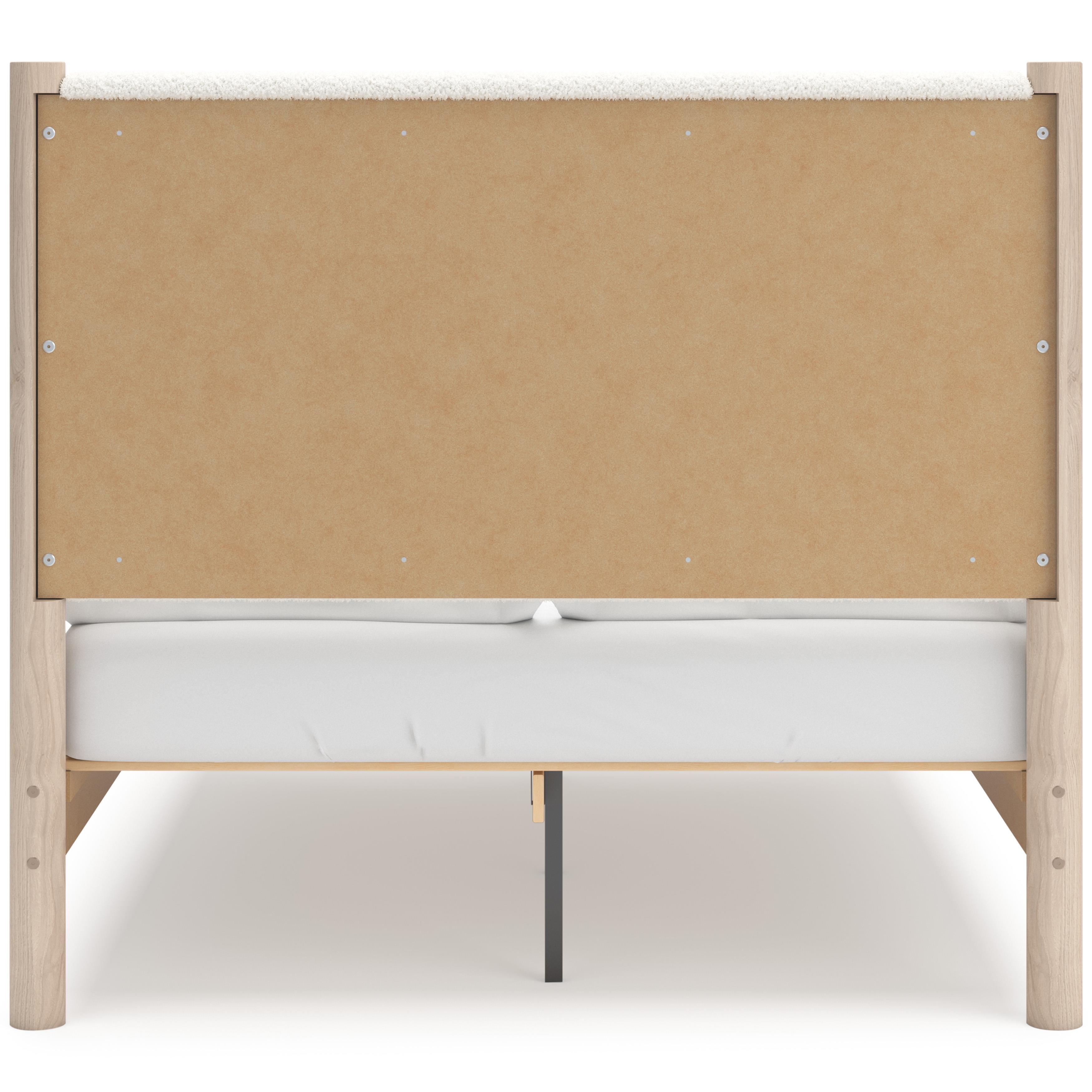  Size_Full --  Signature Design by Ashley Cadmori Upholstered Panel Bed IMAGE 4
