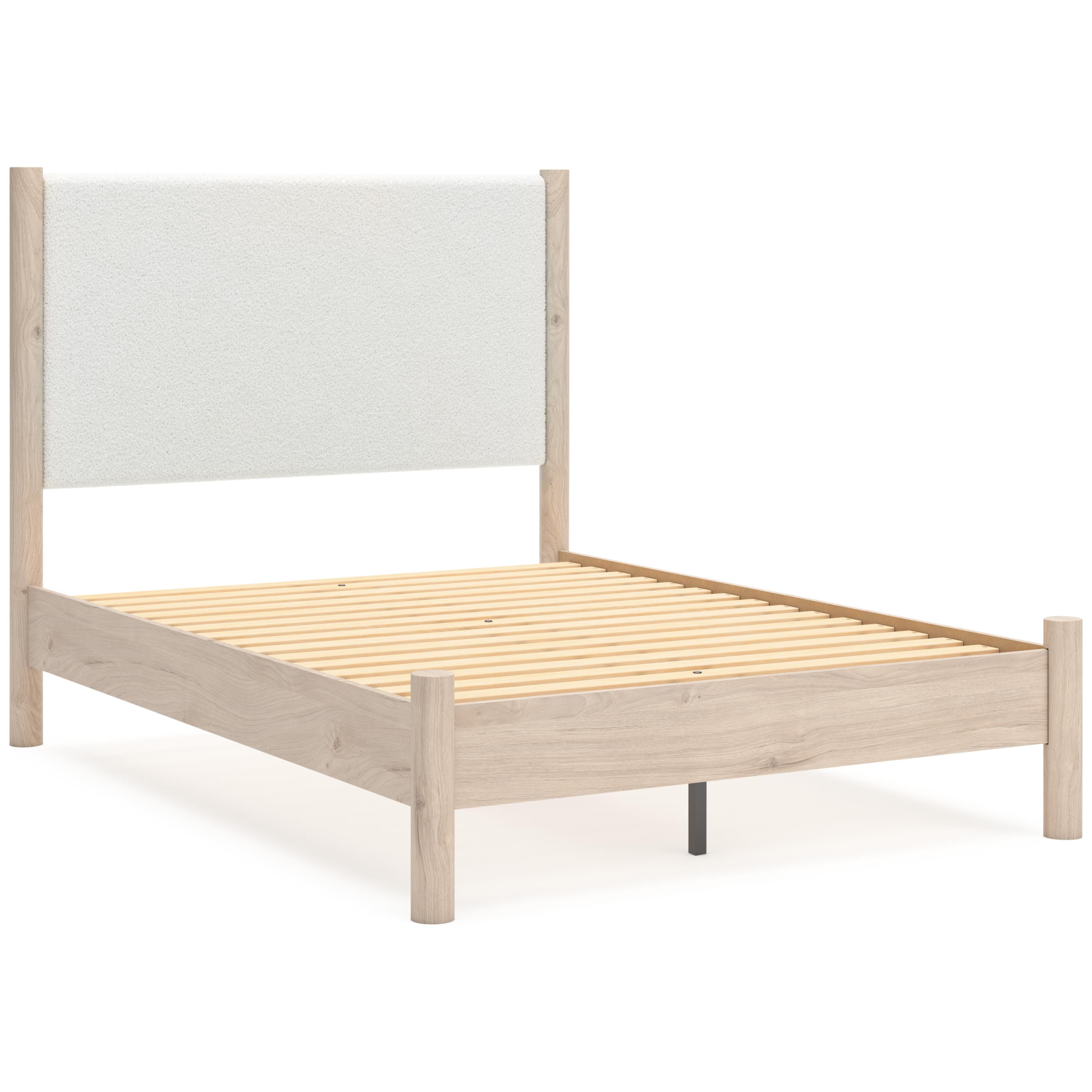  Size_Full --  Signature Design by Ashley Cadmori Upholstered Panel Bed IMAGE 5