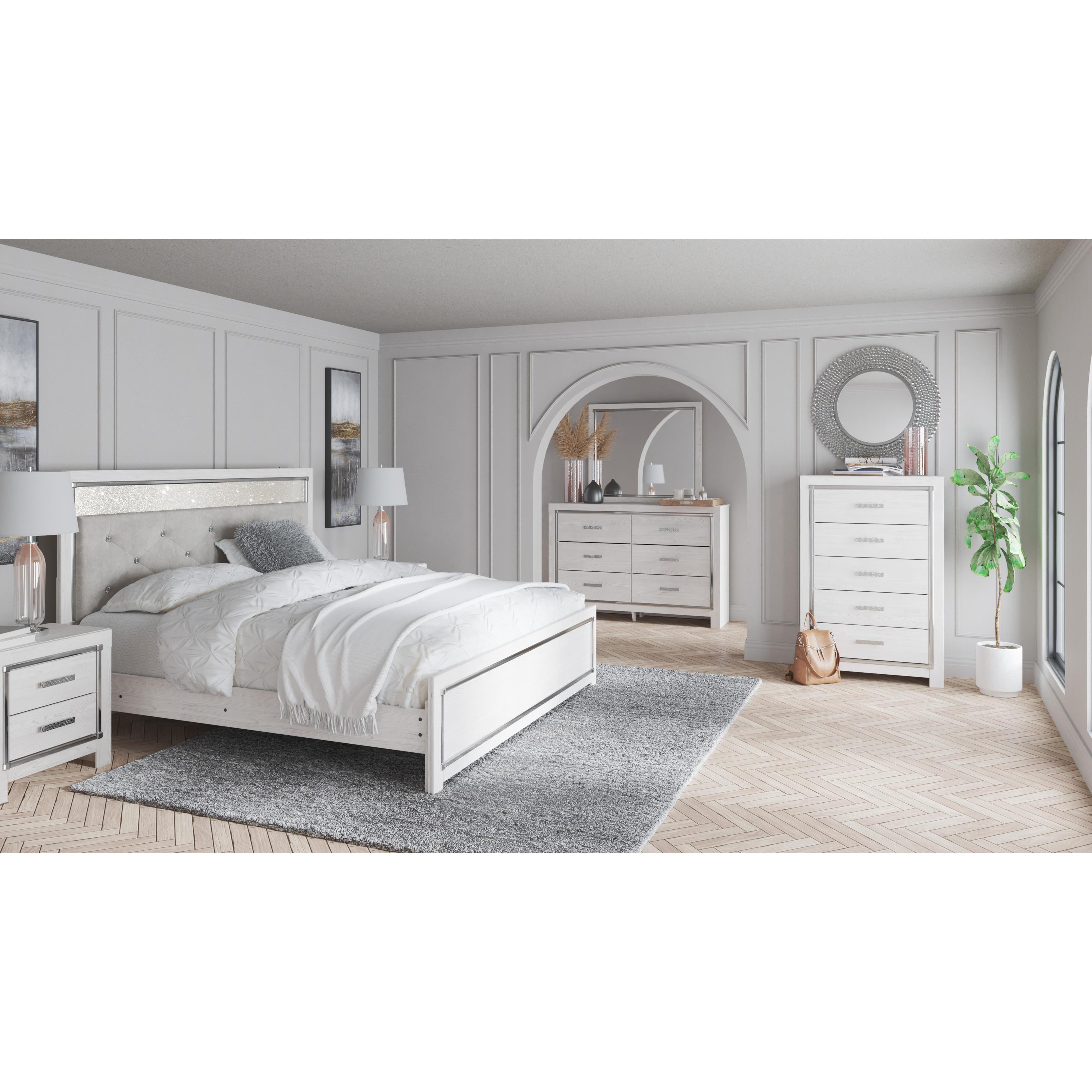  Size_King --  Altyra B2640B50 King Panel Bed IMAGE 7