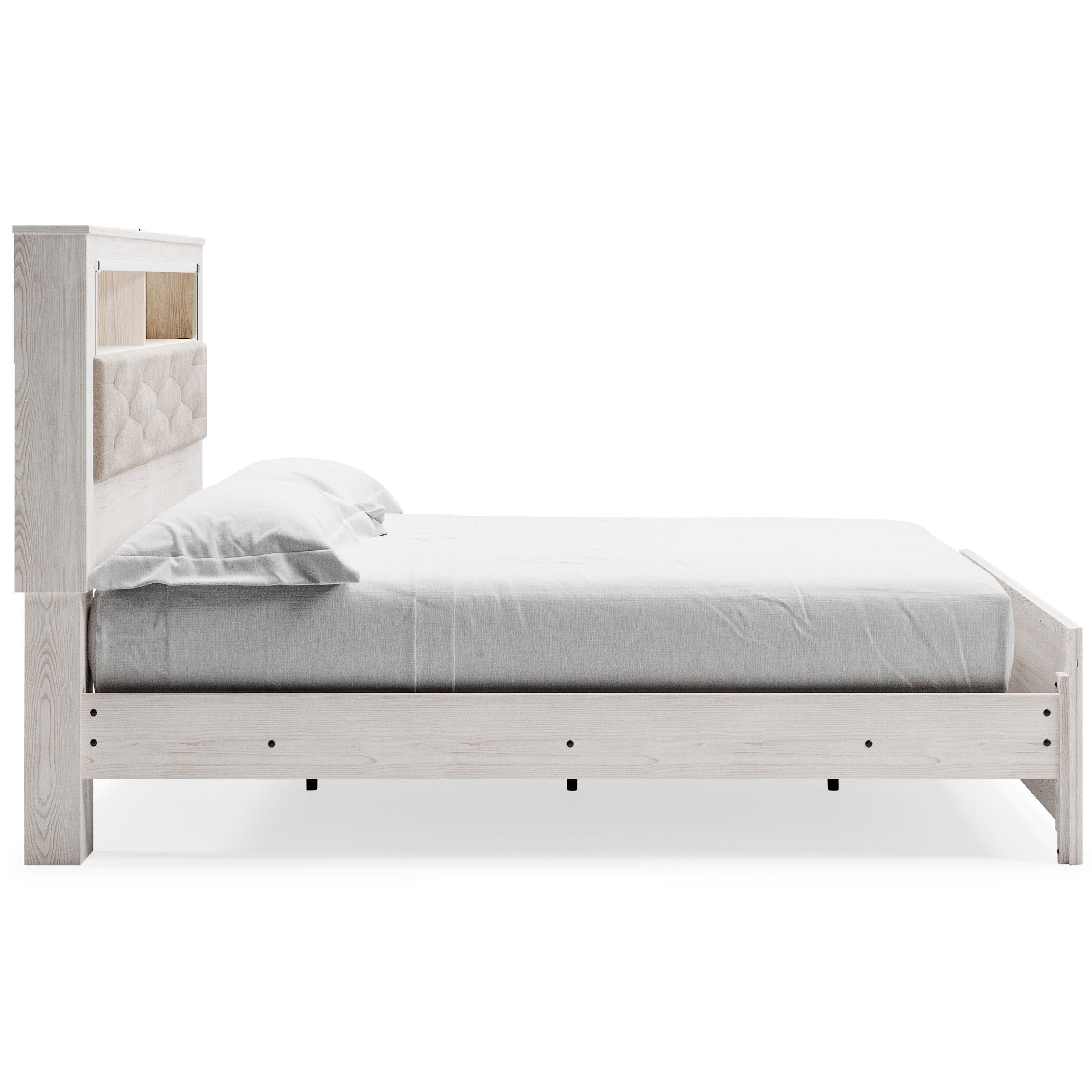  Size_King --  Altyra B2640B51 King Panel Bookcase Bed IMAGE 3