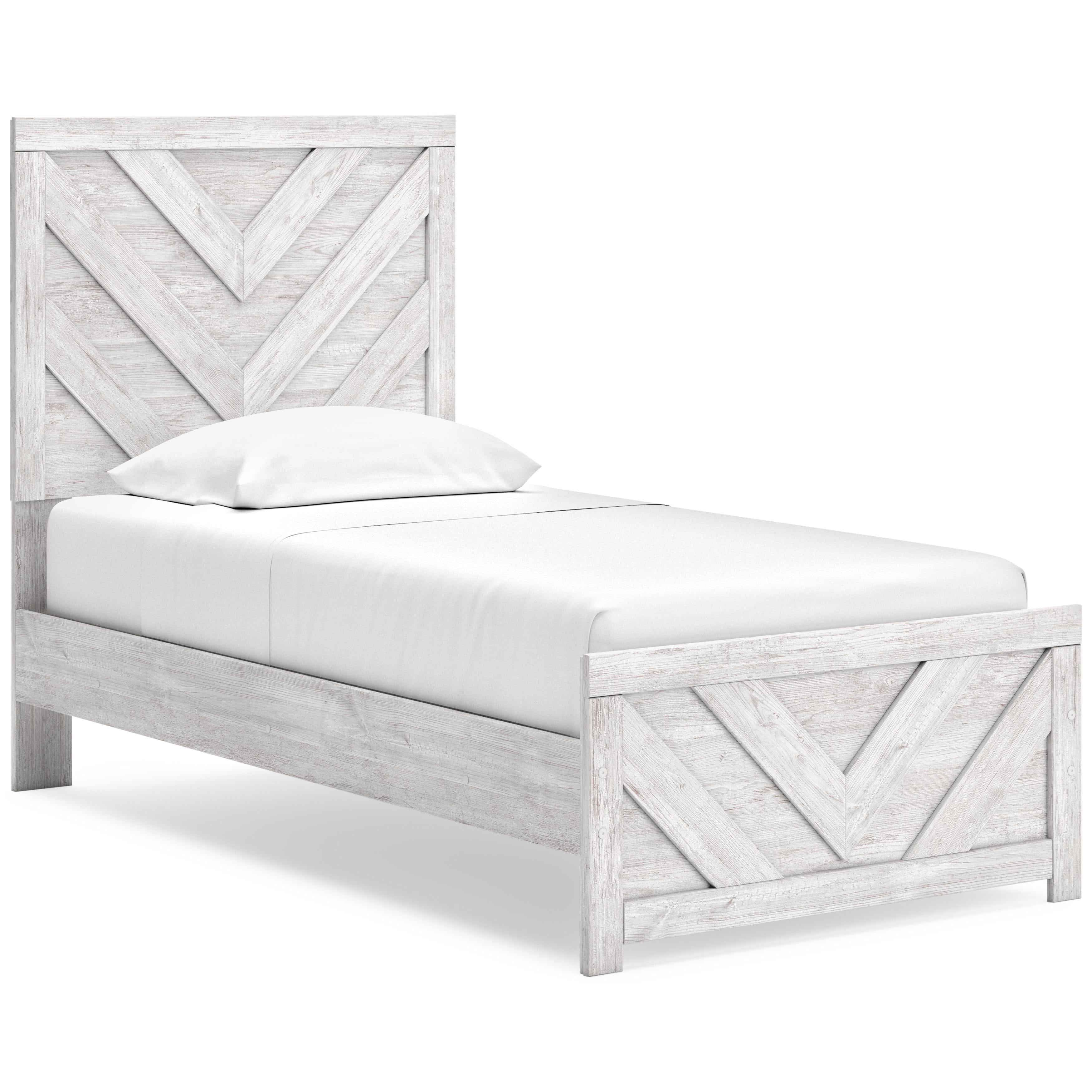  Size_Twin --  Signature Design by Ashley Cayboni Panel Bed IMAGE 1