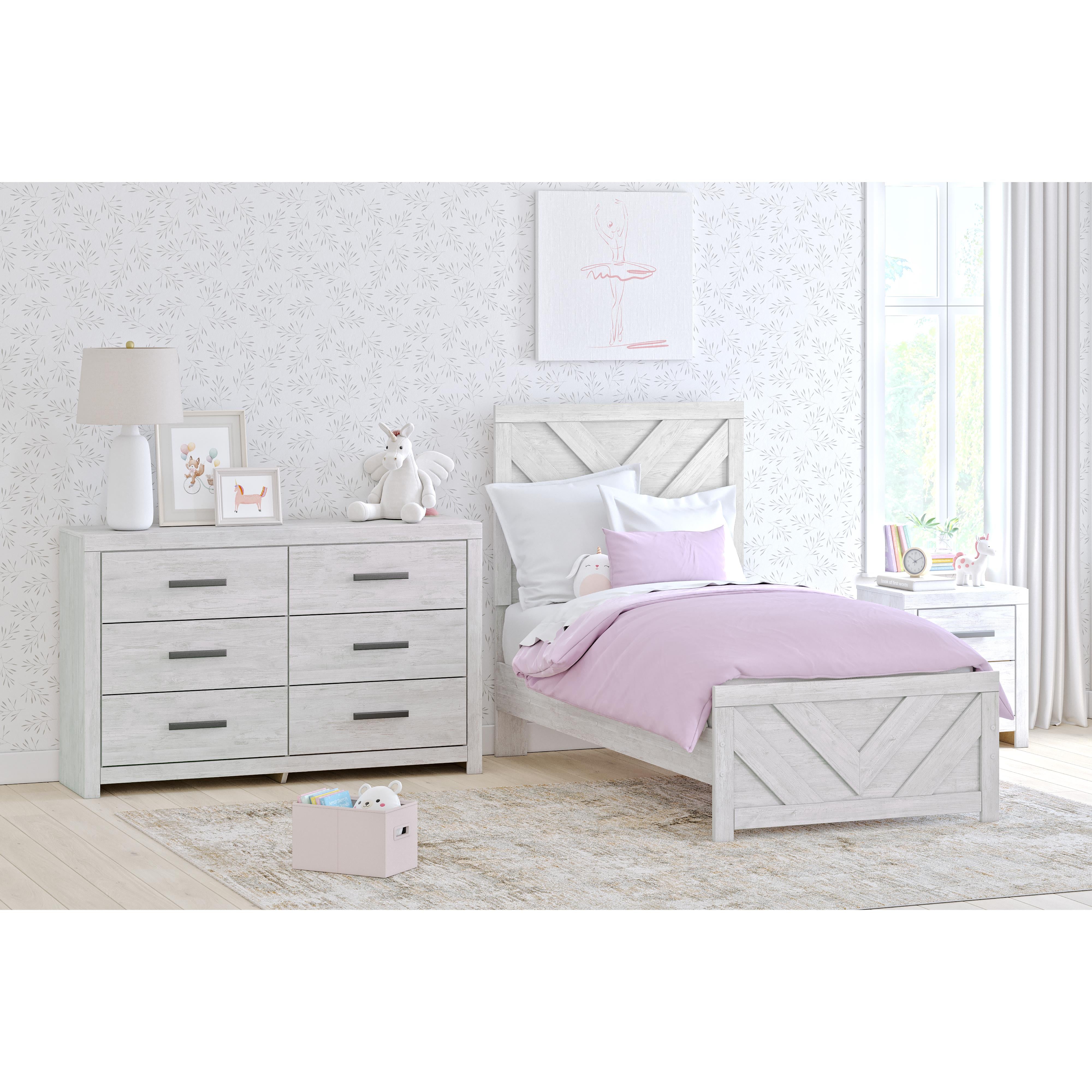  Size_Twin --  Signature Design by Ashley Cayboni Panel Bed IMAGE 7