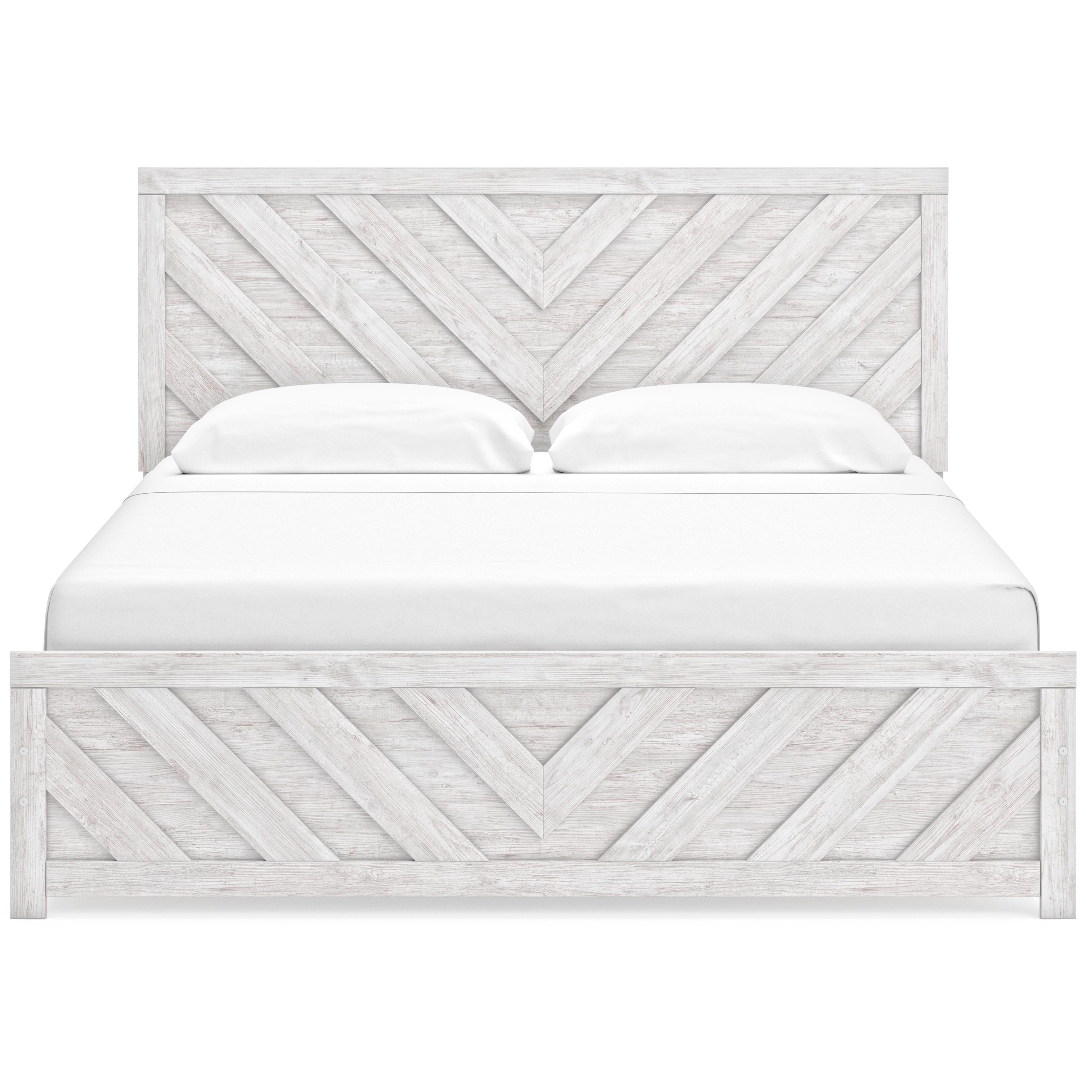  Size_King --  Cayboni B3788B7 King Panel Bed IMAGE 2