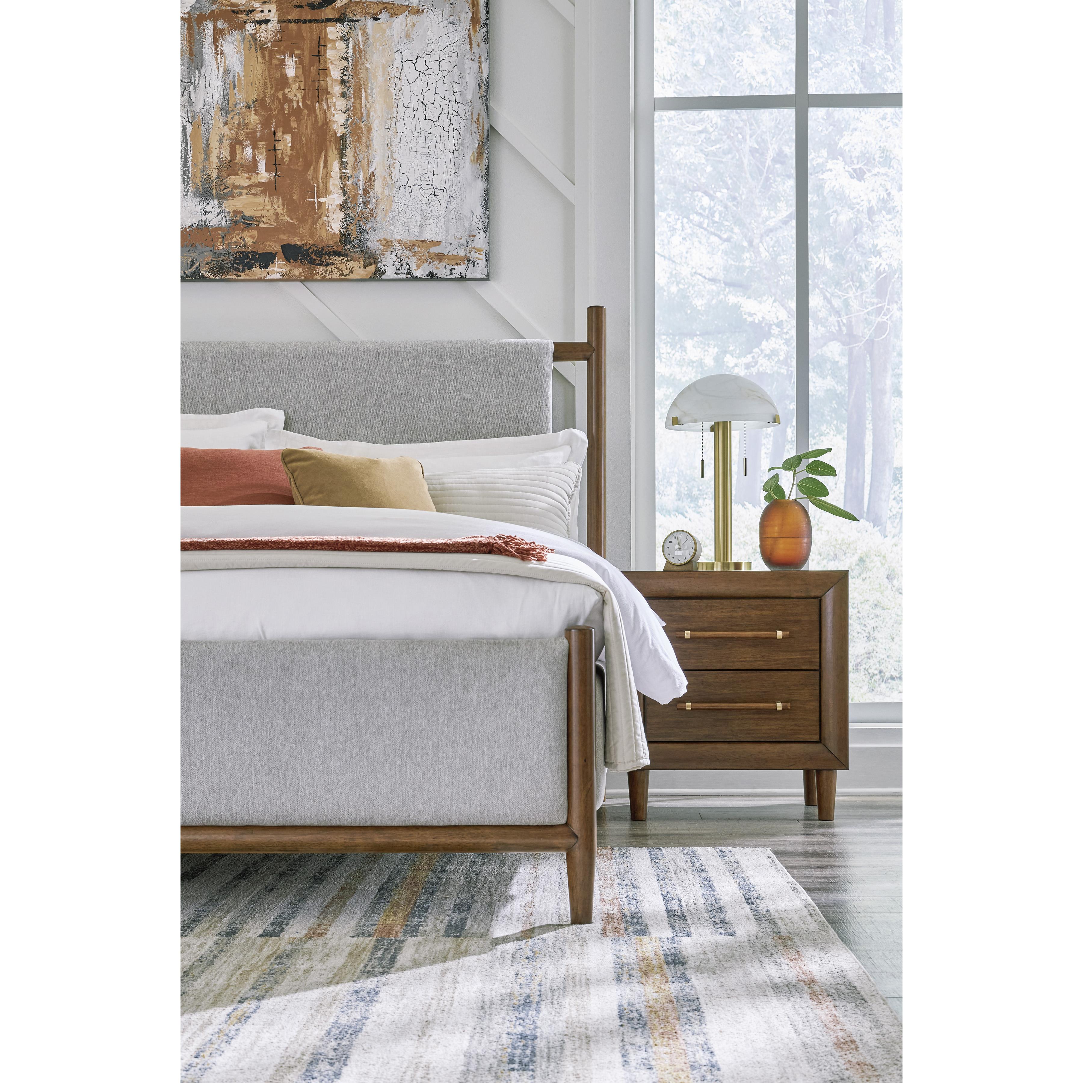  Size_King --  Lyncott B615B6 King Upholstered Bed IMAGE 10
