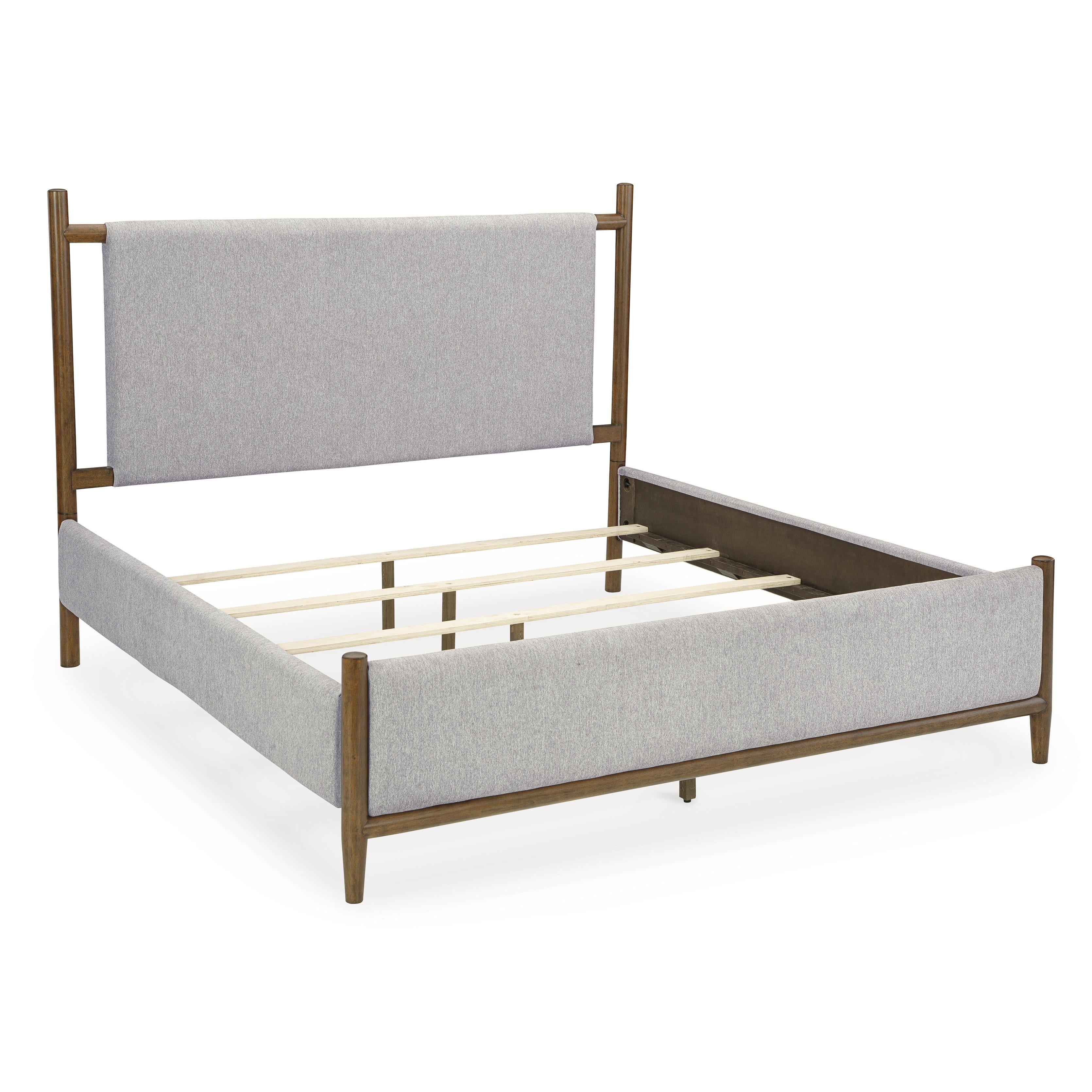 Size_King --  Lyncott B615B6 King Upholstered Bed IMAGE 3