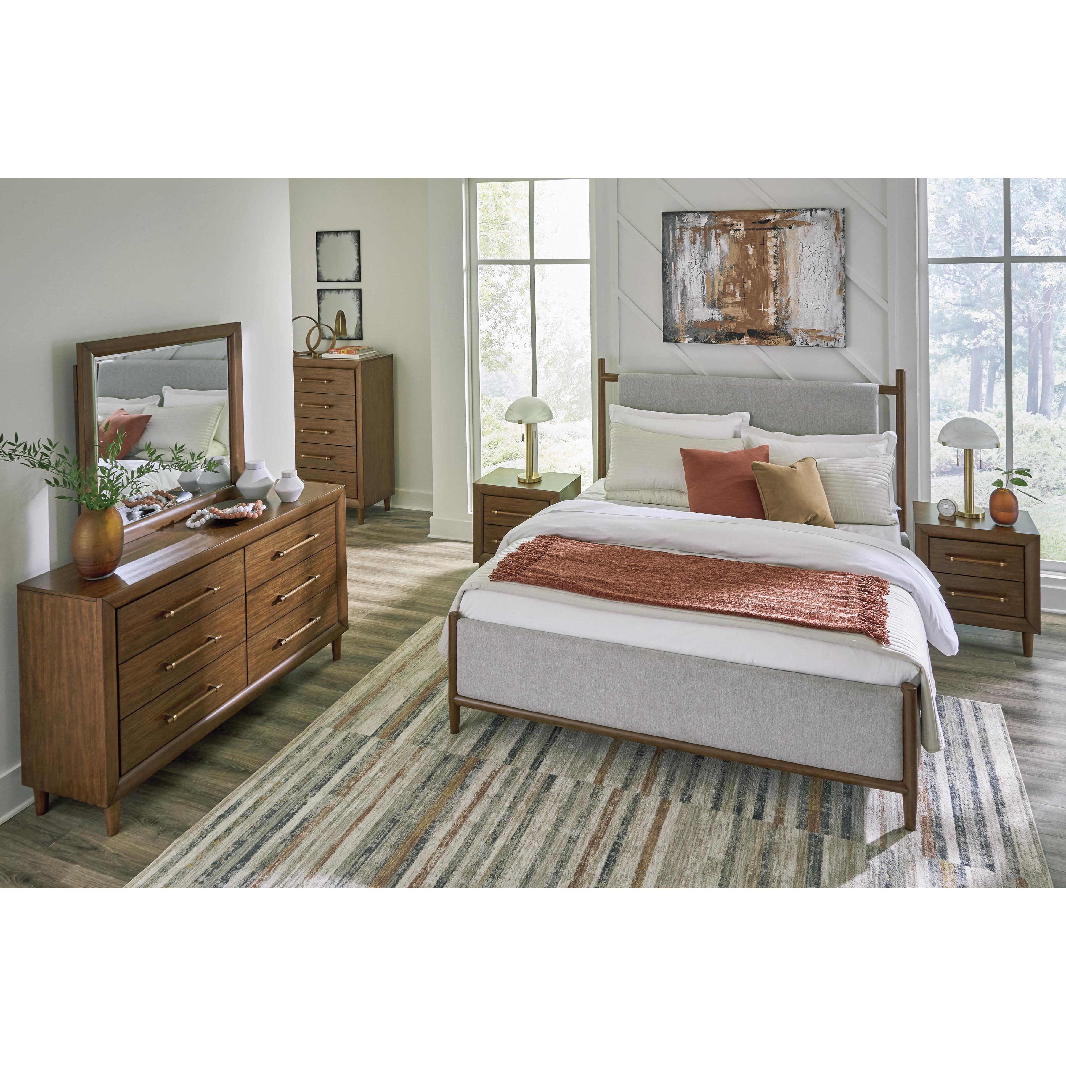  Size_King --  Lyncott B615B6 King Upholstered Bed IMAGE 7