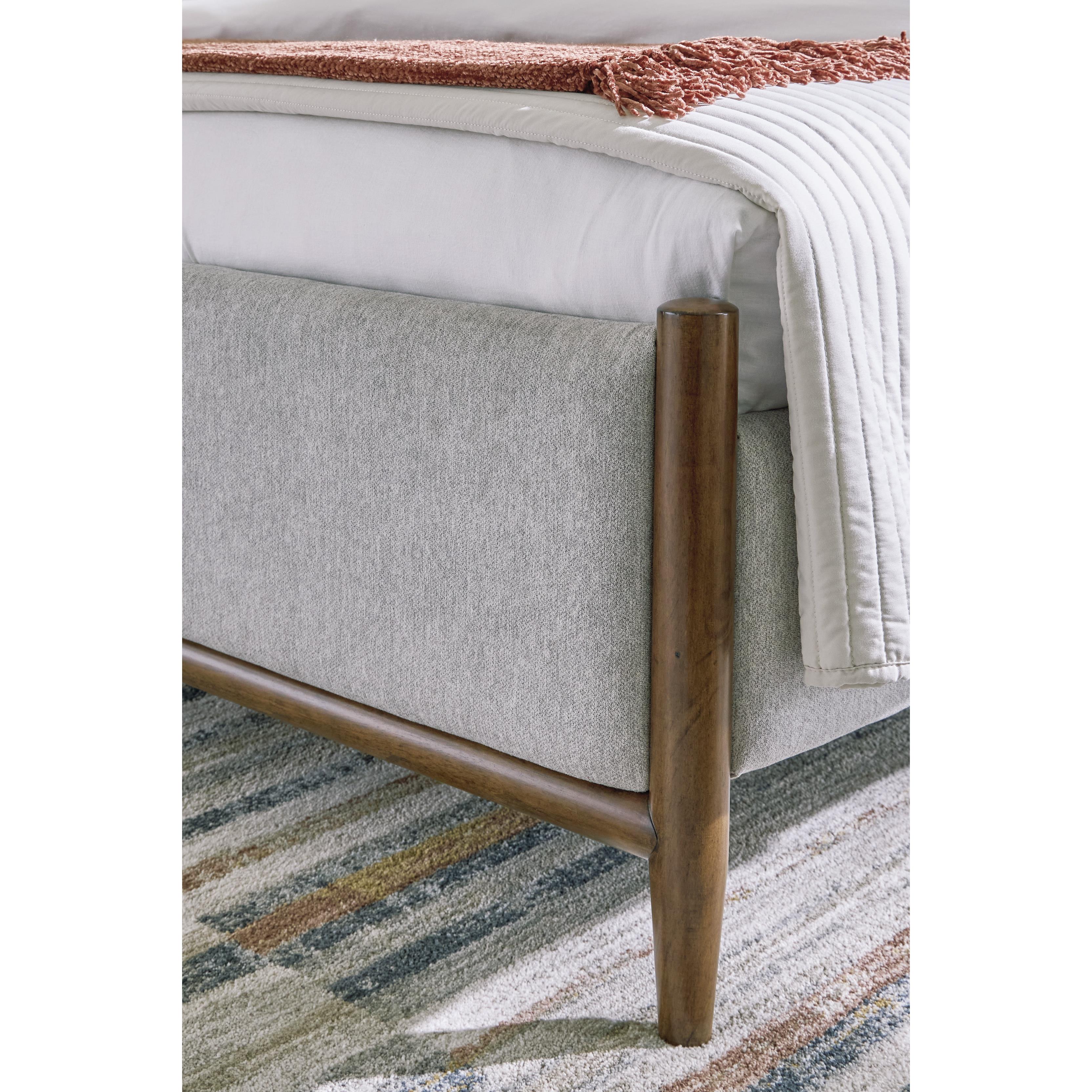  Size_California King --  Lyncott B615B7 California King Upholstered Bed IMAGE 5
