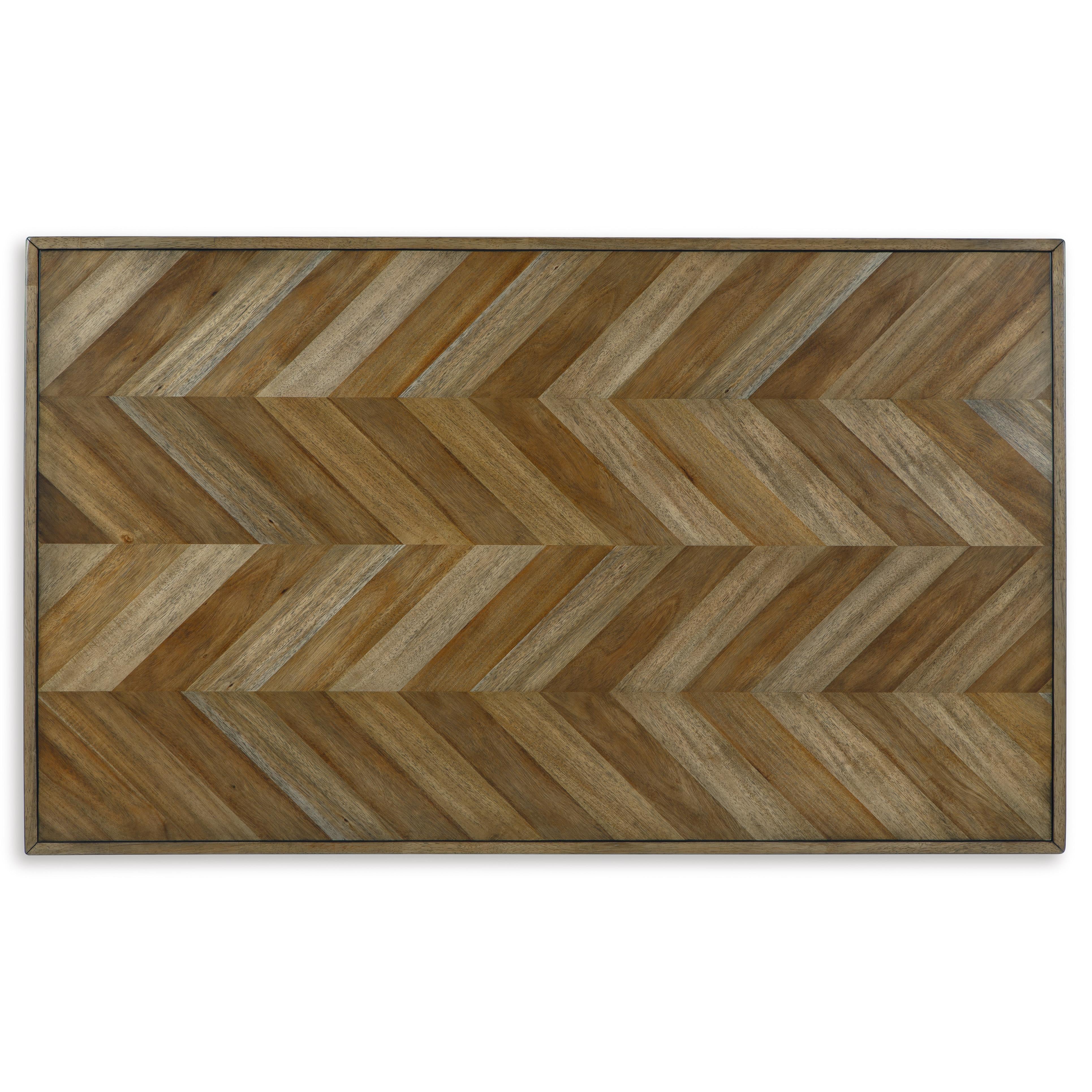  Signature Design by Ashley Blondon D413-425 Rectangular Dining Room Table Set IMAGE 4