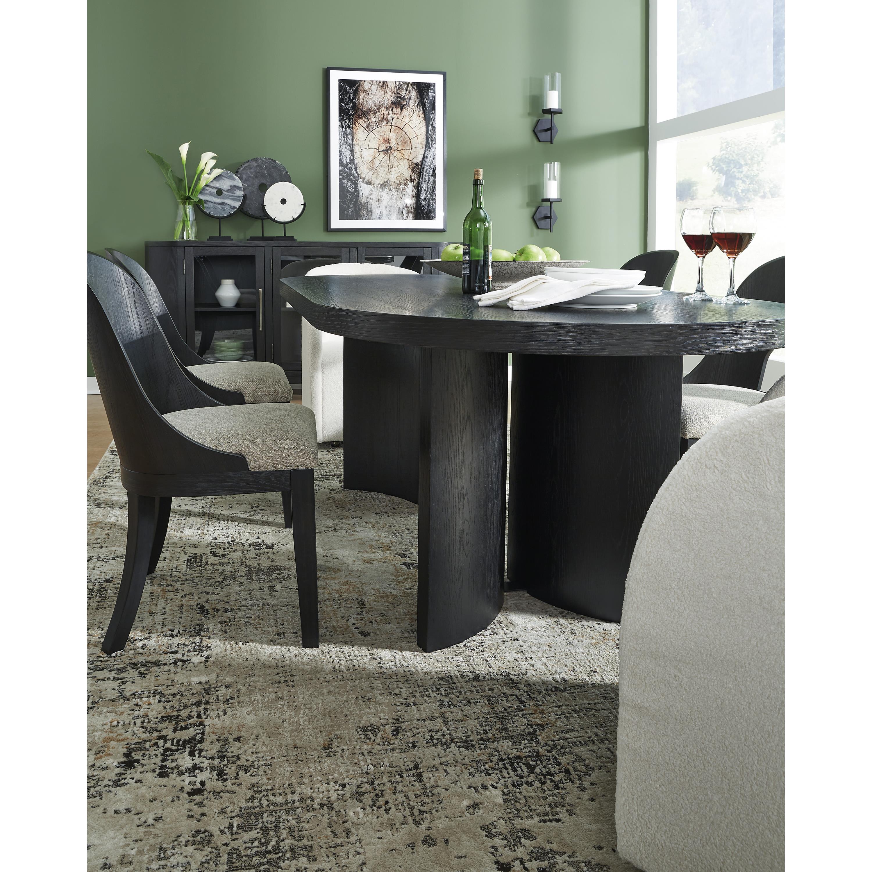  Signature Design by Ashley Rowanbeck D821-02A Dining Upholstered Arm Chair IMAGE 15