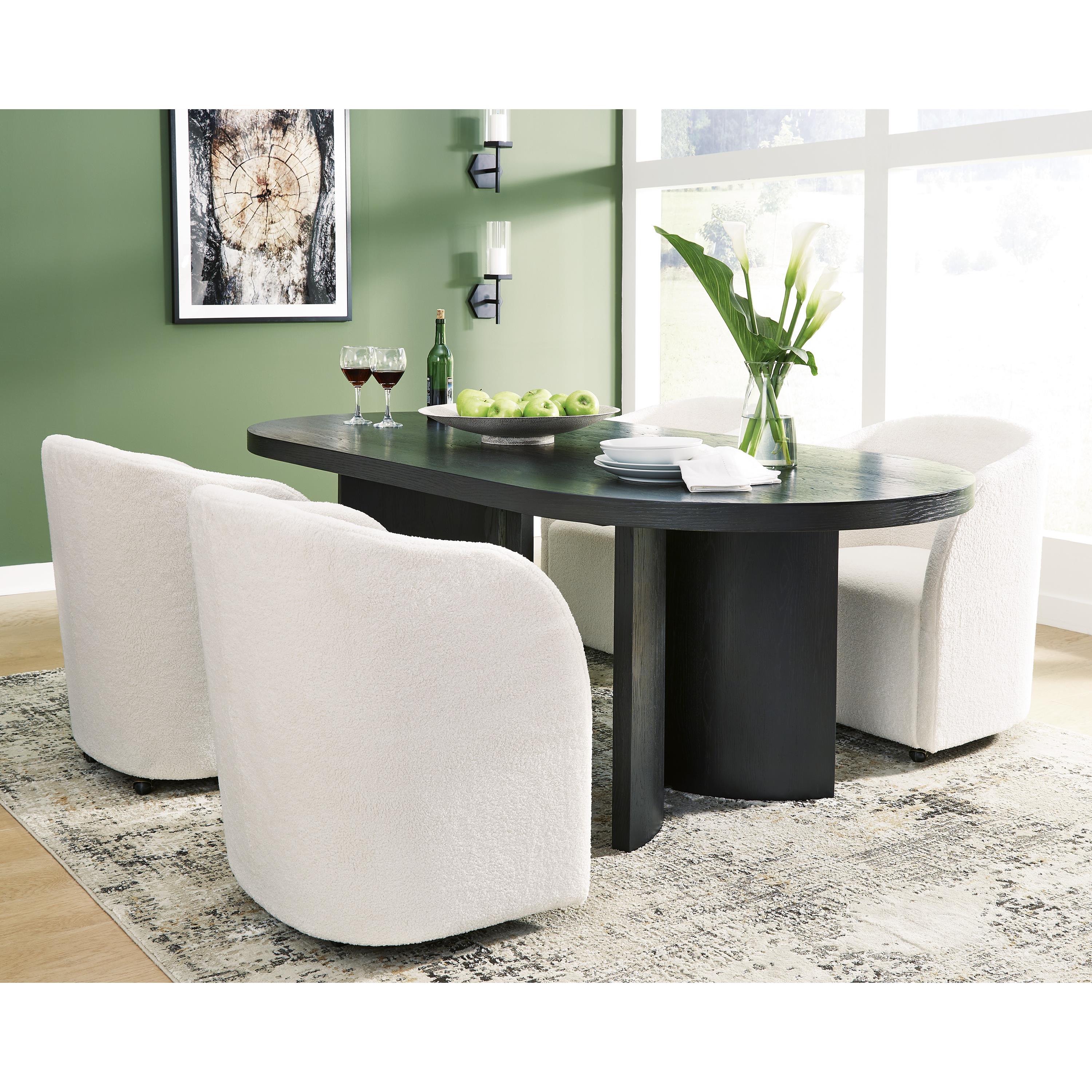  Signature Design by Ashley Rowanbeck D821-02A Dining Upholstered Arm Chair IMAGE 8