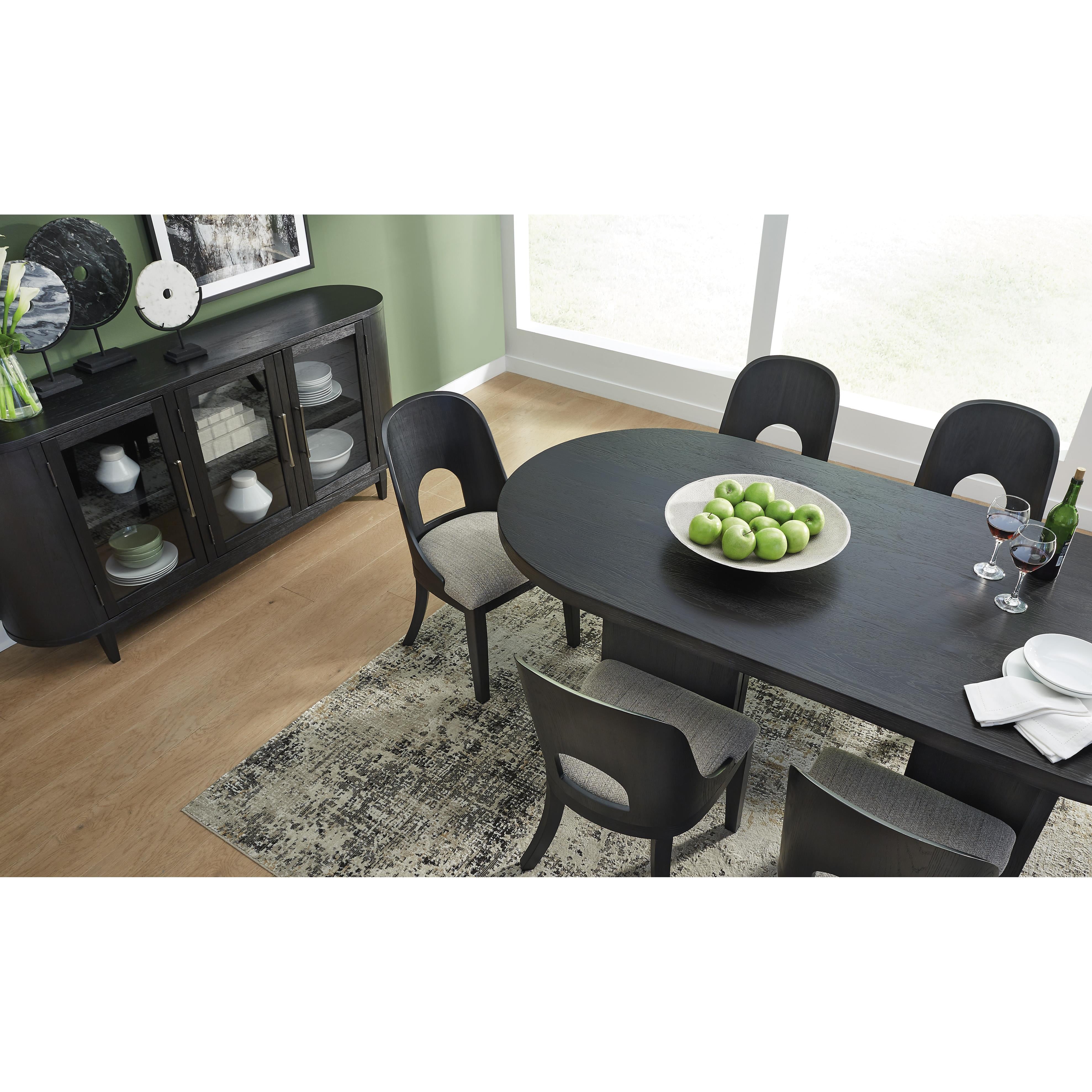  Signature Design by Ashley Rowanbeck D821-25 Oval Dining Room Table IMAGE 16