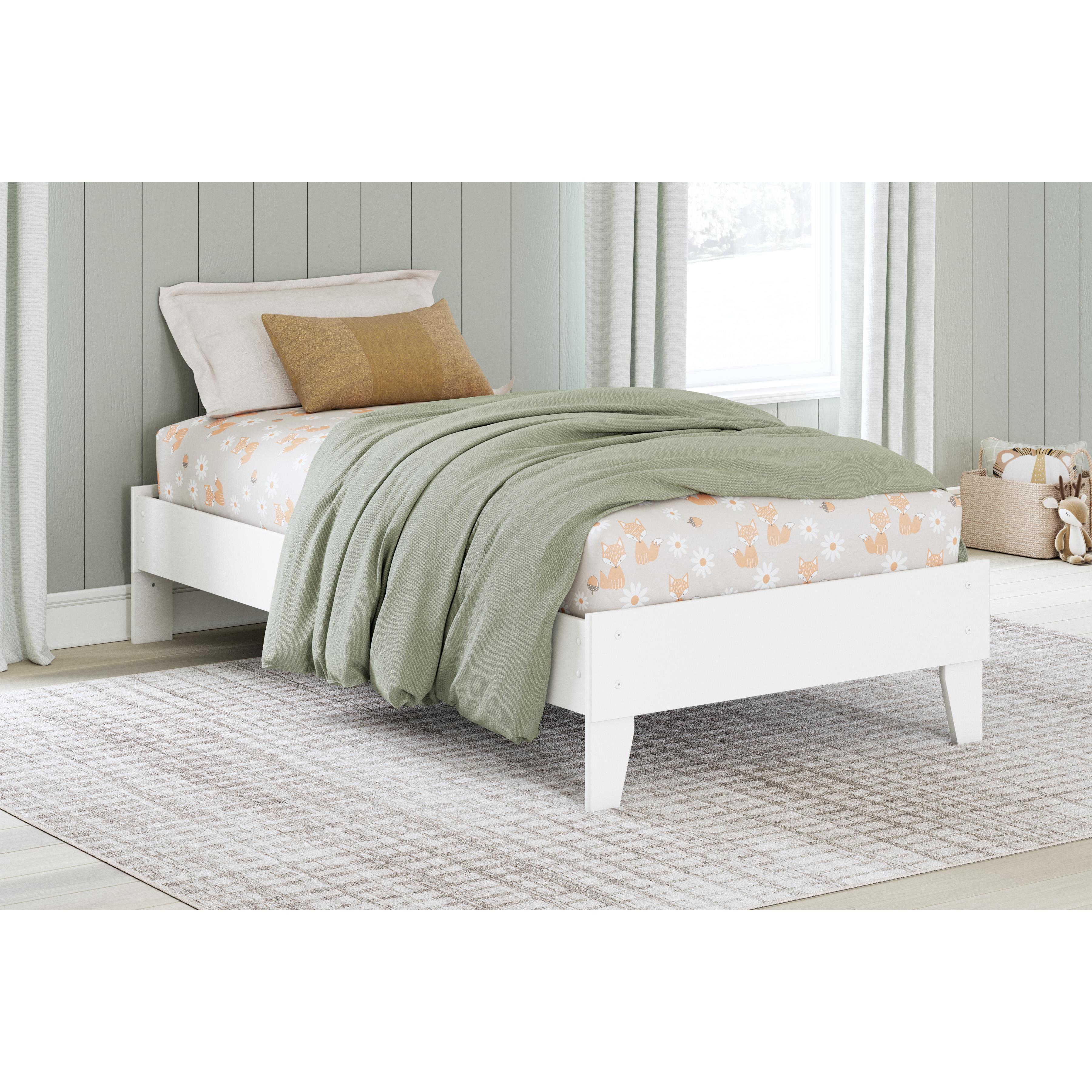  Size_Twin --  Signature Design by Ashley Hallityn Platform Bed IMAGE 5