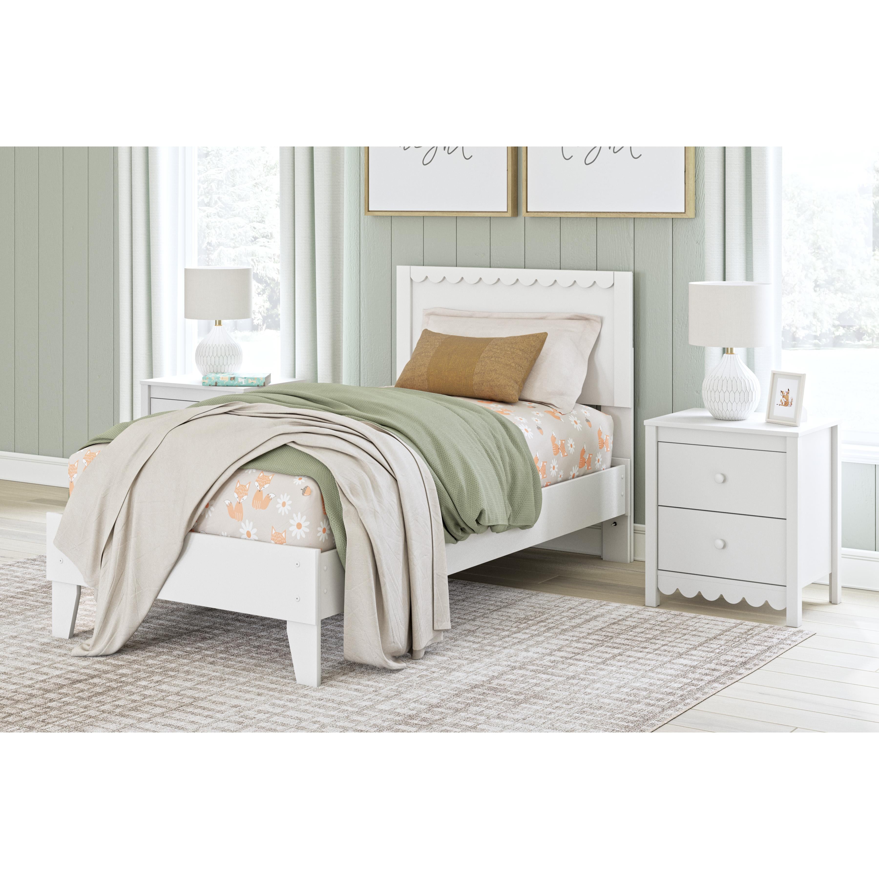  Size_Twin --  Signature Design by Ashley Hallityn Platform Bed IMAGE 6